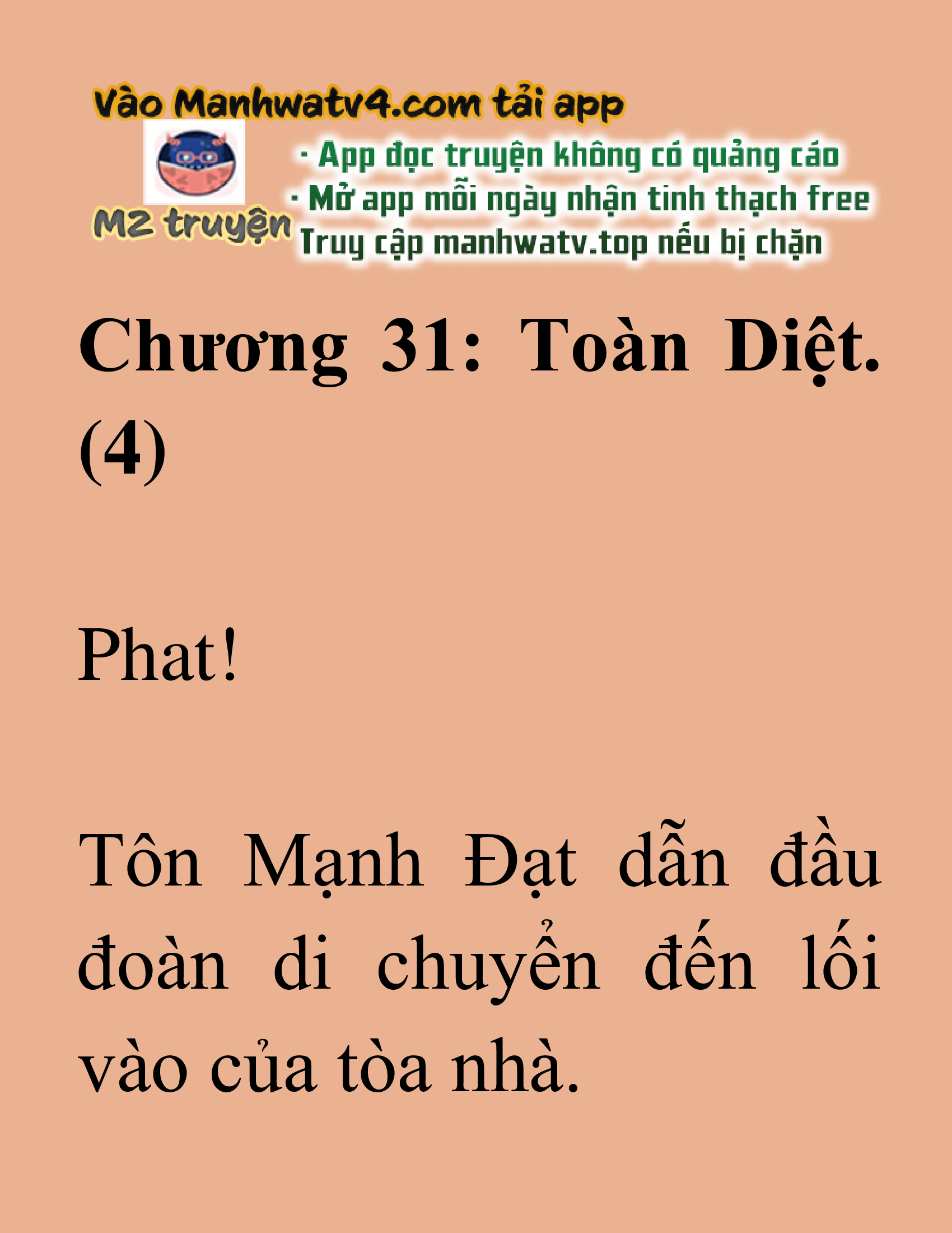 Đọc truyện SNVT[NOVEL] Ma Thần Giáng Lâm - Chương 31: Toàn Diệt. (4)