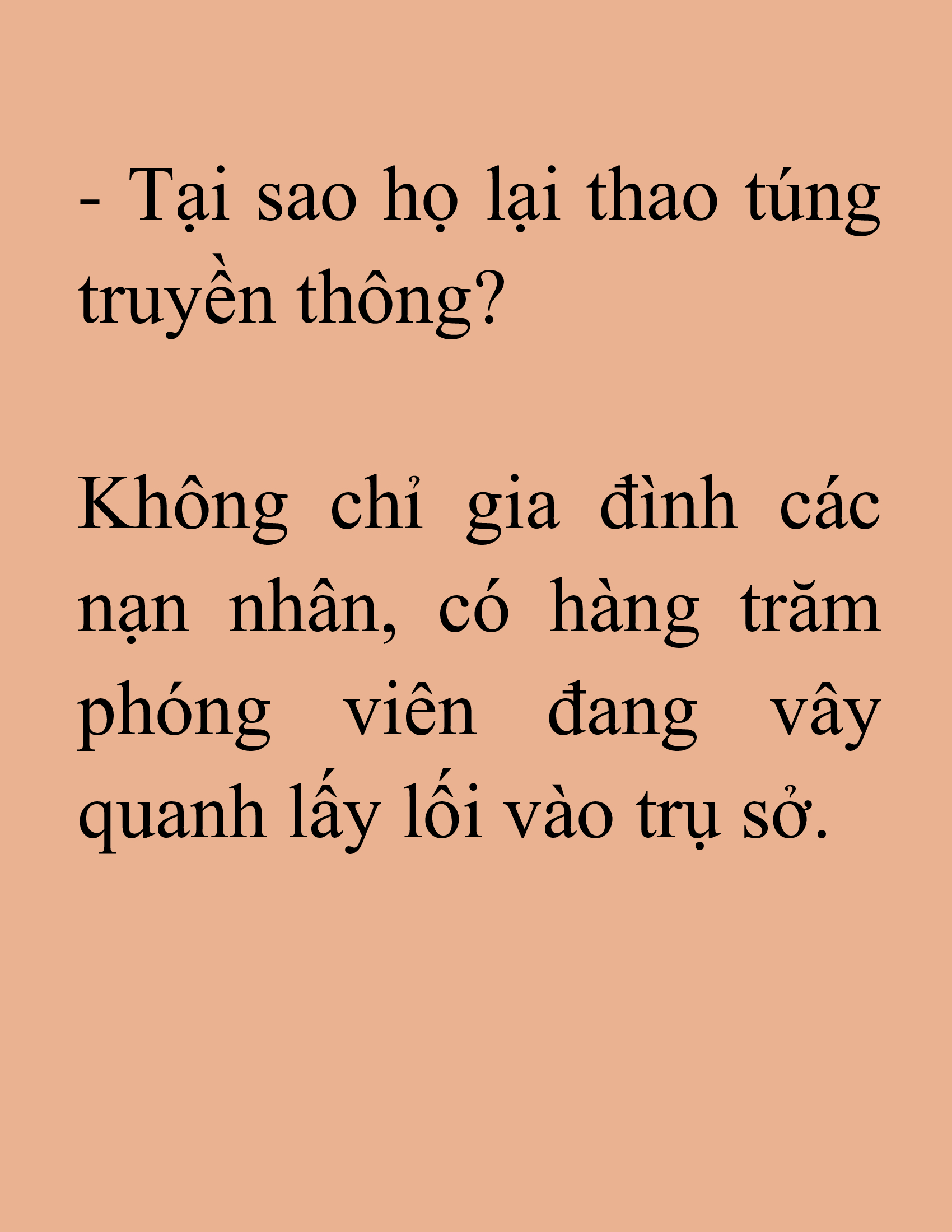 Đọc truyện SNVT[NOVEL] Ma Thần Giáng Lâm - Chương 32: Lối Thoát hợp Pháp. (1)