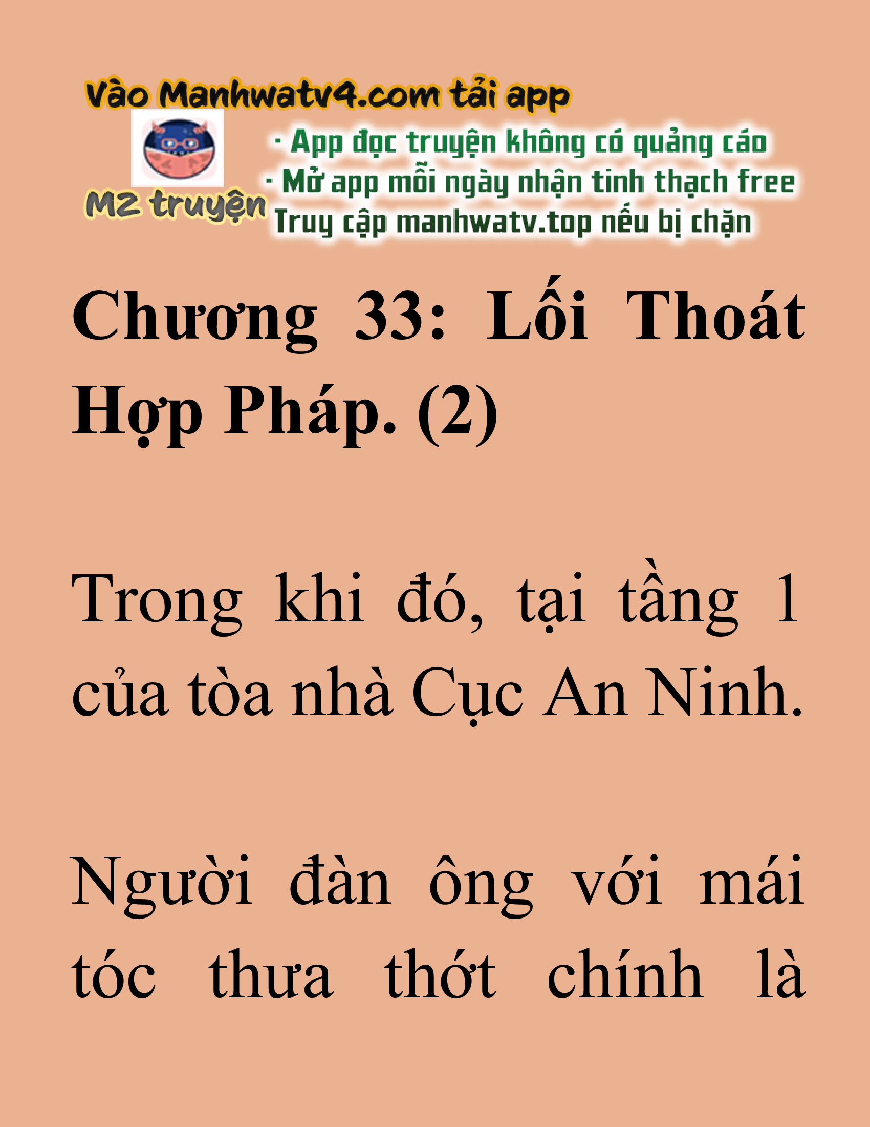 Đọc truyện SNVT[NOVEL] Ma Thần Giáng Lâm - Chương 33: Lối Thoát Hợp Pháp. (2)
