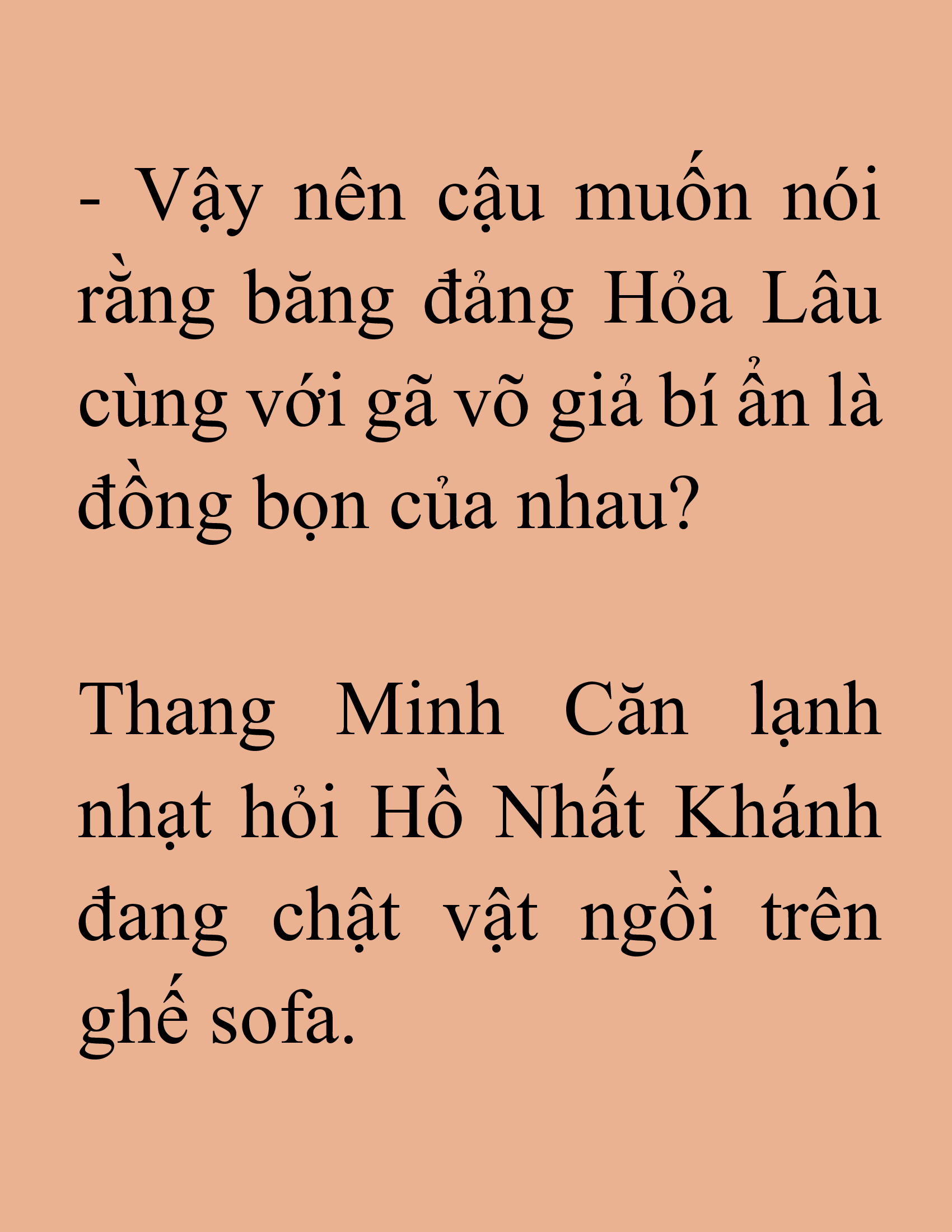 Đọc truyện SNVT[NOVEL] Ma Thần Giáng Lâm - Chương 33: Lối Thoát Hợp Pháp. (2)