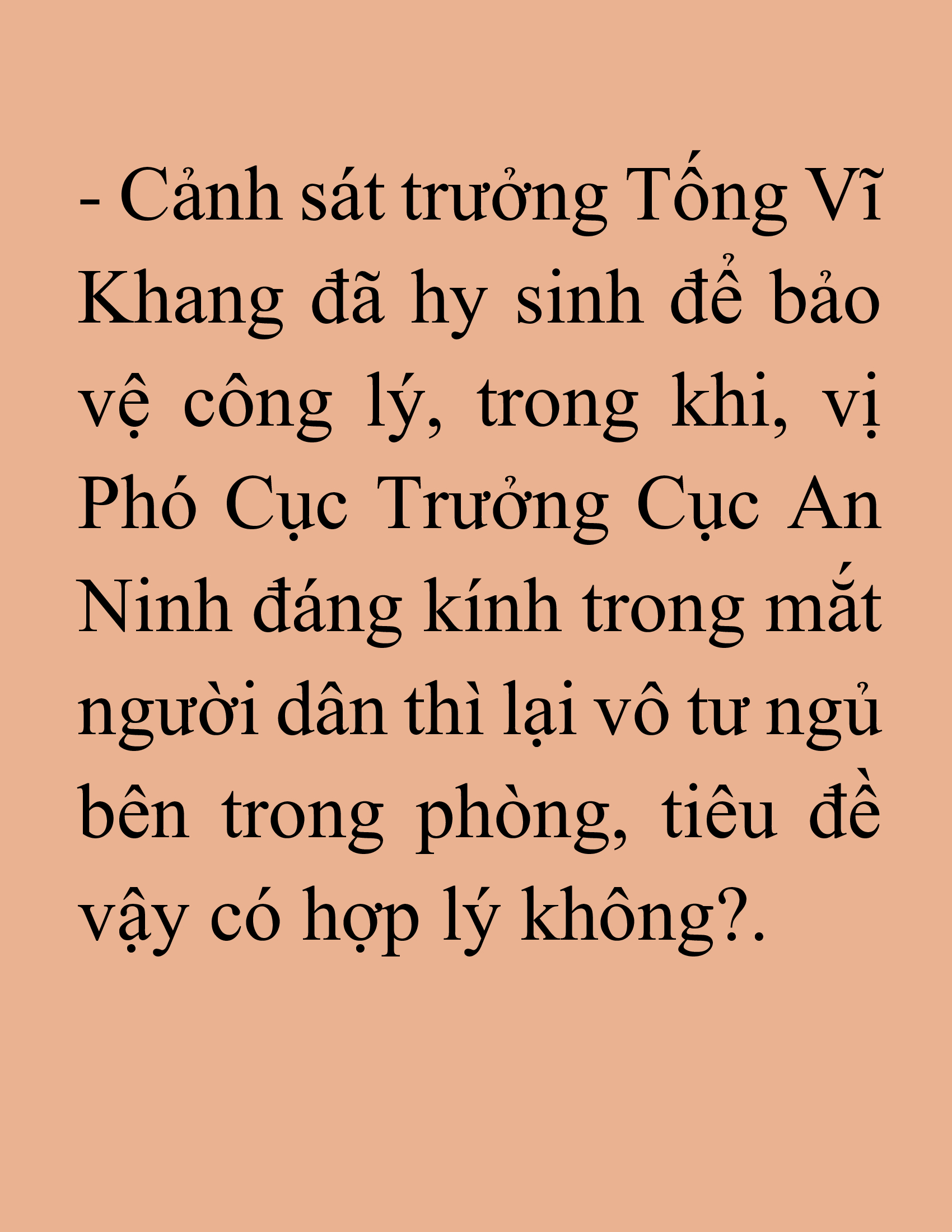 Đọc truyện SNVT[NOVEL] Ma Thần Giáng Lâm - Chương 33: Lối Thoát Hợp Pháp. (2)