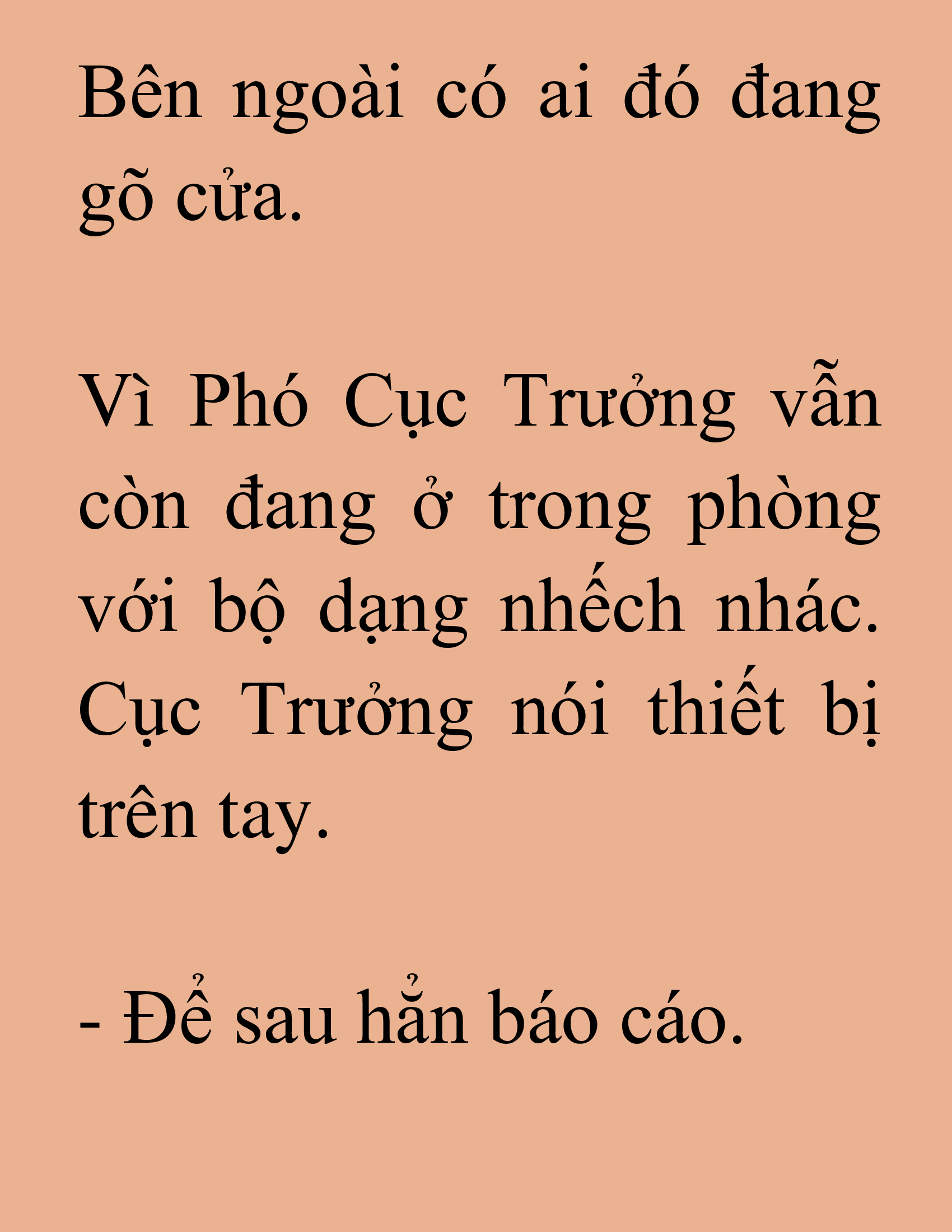 Đọc truyện SNVT[NOVEL] Ma Thần Giáng Lâm - Chương 33: Lối Thoát Hợp Pháp. (2)