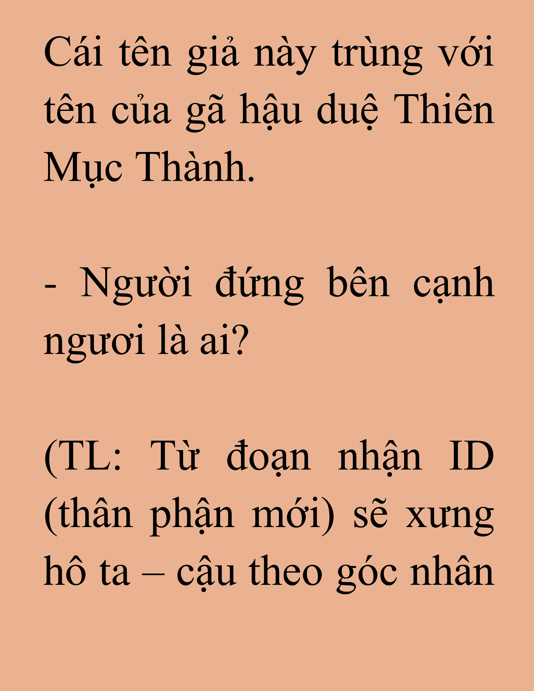 Đọc truyện SNVT[NOVEL] Ma Thần Giáng Lâm - Chương 34: Lối Thoát Hợp Pháp. (3)