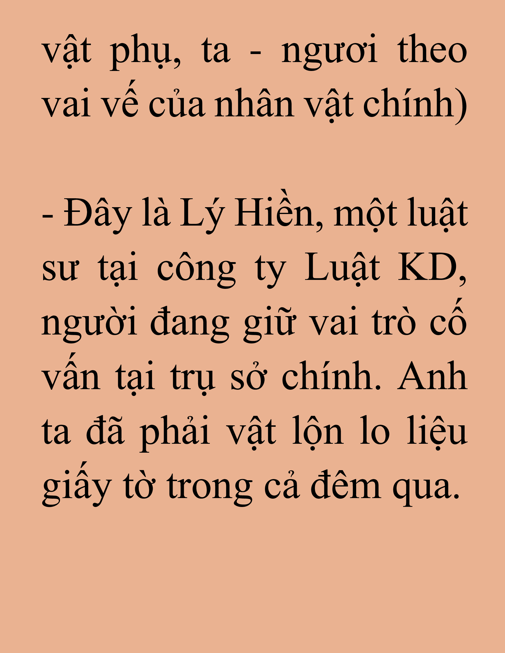Đọc truyện SNVT[NOVEL] Ma Thần Giáng Lâm - Chương 34: Lối Thoát Hợp Pháp. (3)