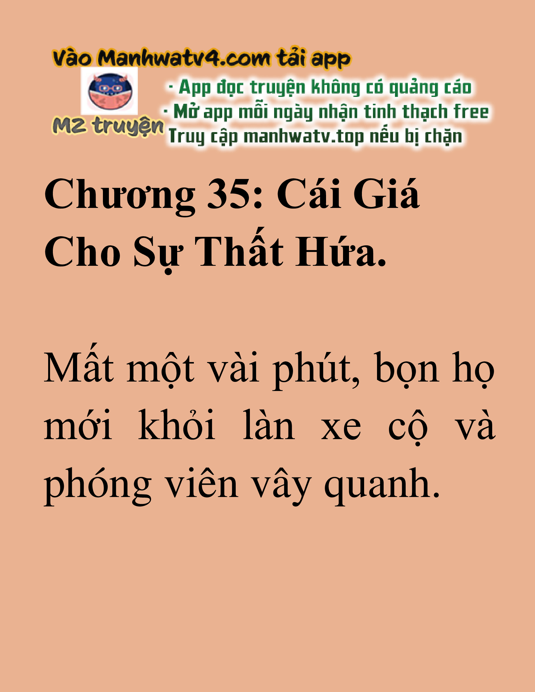 Đọc truyện SNVT[NOVEL] Ma Thần Giáng Lâm - Chương 35: Cái Giá Cho Sự Thất Hứa.