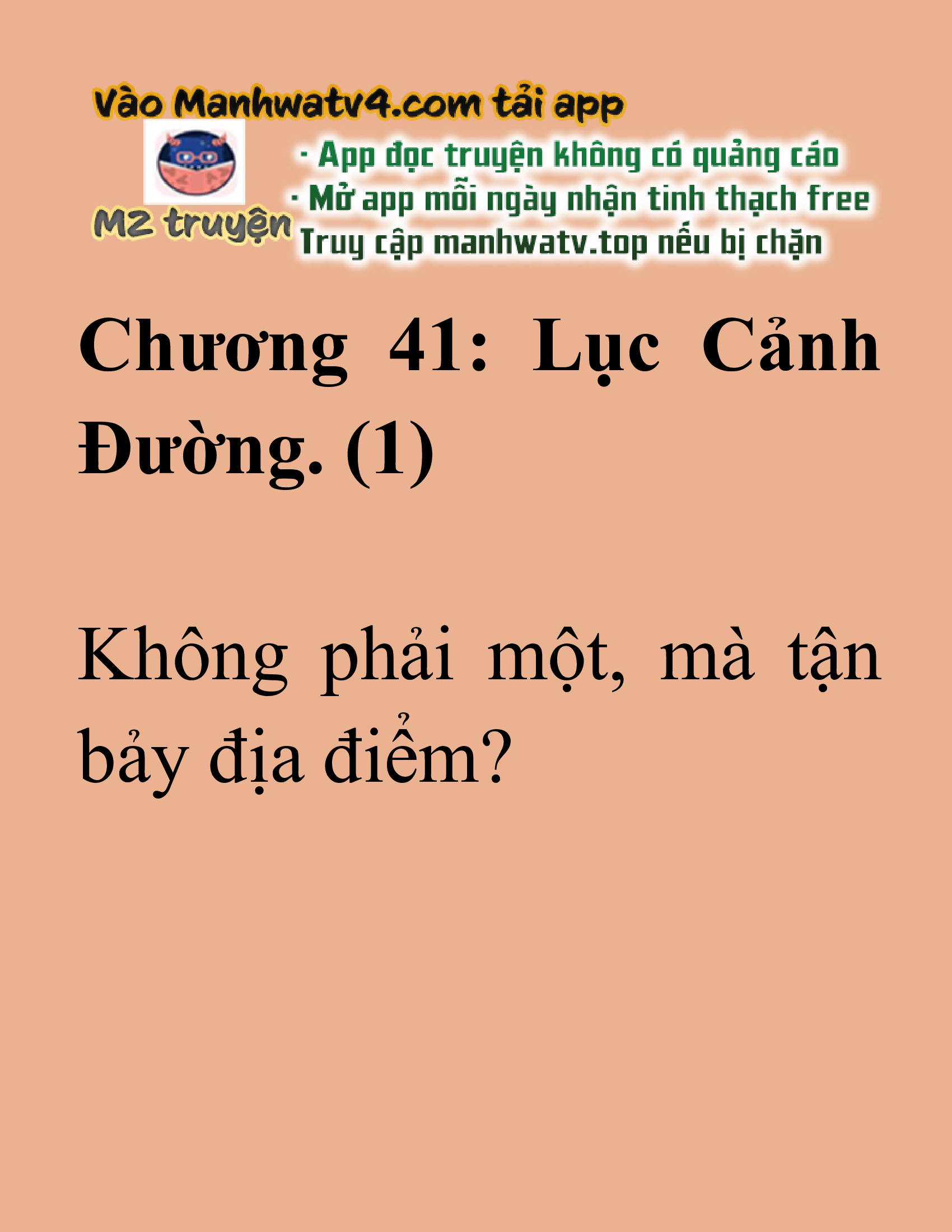 Đọc truyện SNVT[NOVEL] Ma Thần Giáng Lâm - Chương 41: Lục Cảnh Đường. (1)