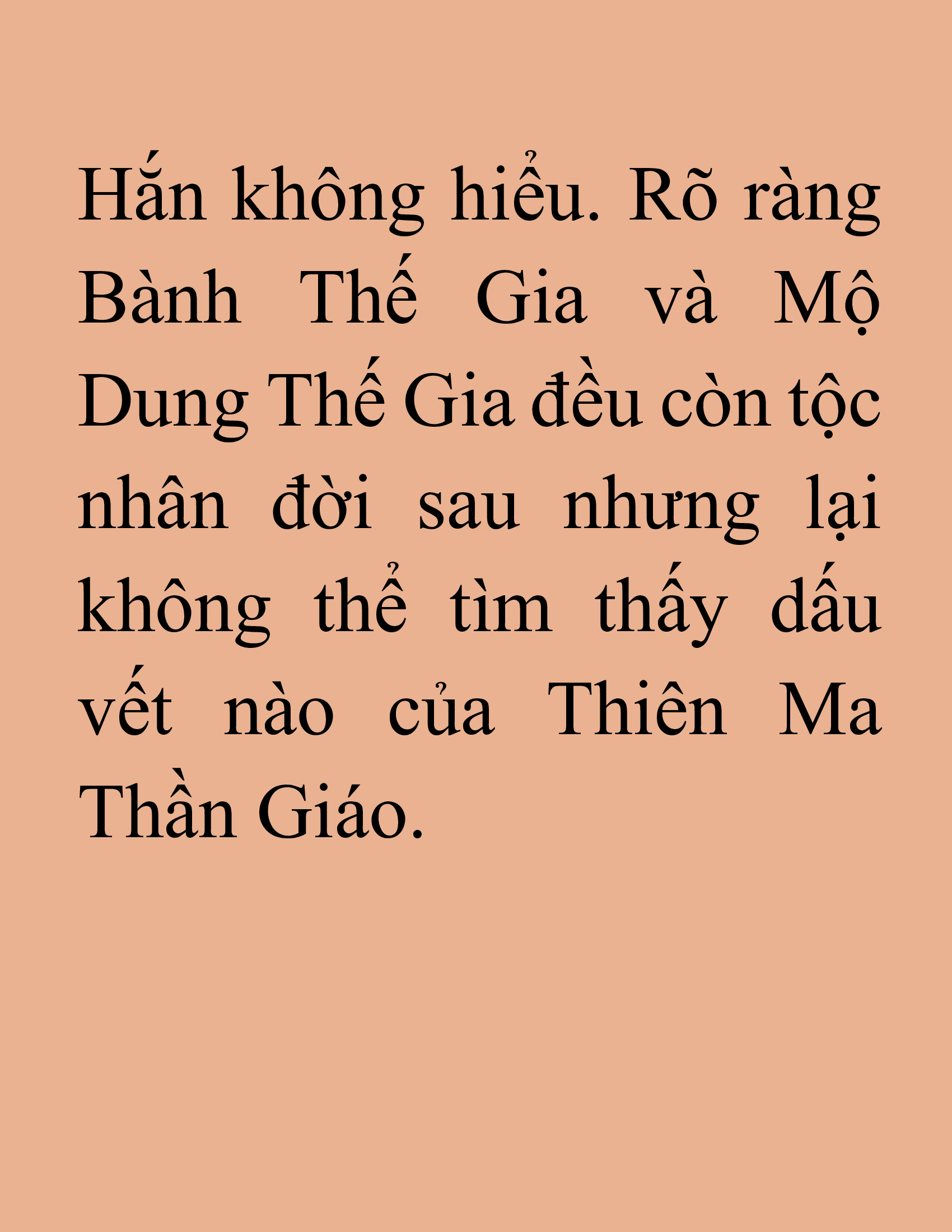 Đọc truyện SNVT[NOVEL] Ma Thần Giáng Lâm - Chương 41: Lục Cảnh Đường. (1)
