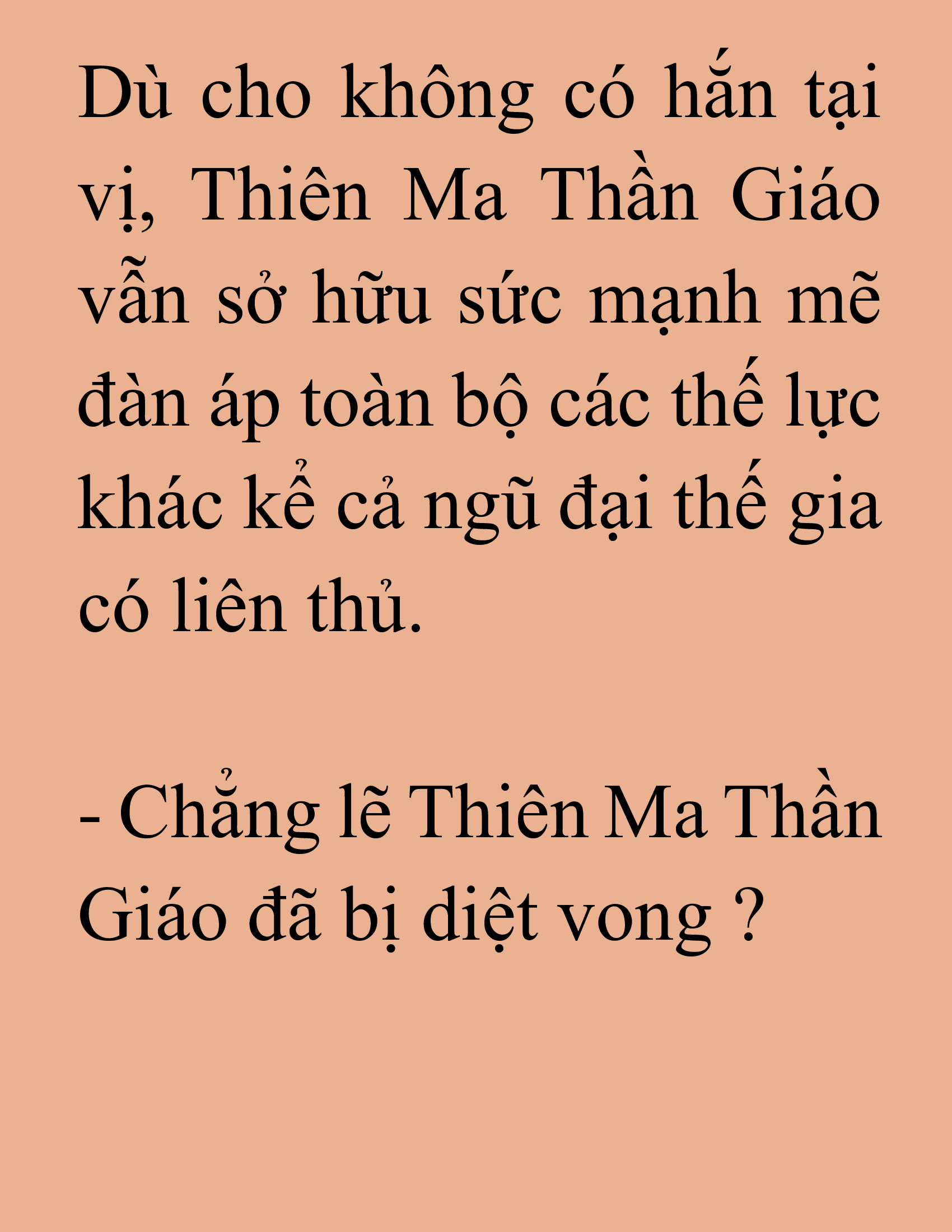 Đọc truyện SNVT[NOVEL] Ma Thần Giáng Lâm - Chương 41: Lục Cảnh Đường. (1)