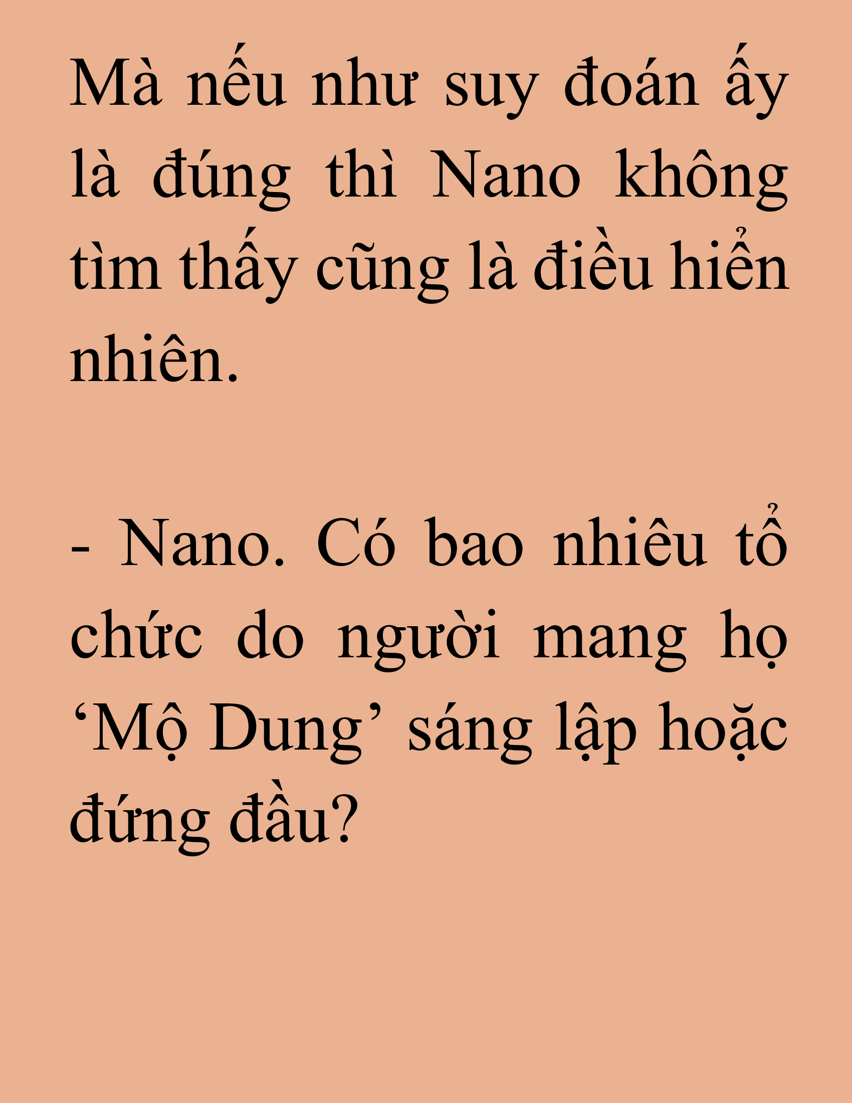 Đọc truyện SNVT[NOVEL] Ma Thần Giáng Lâm - Chương 41: Lục Cảnh Đường. (1)