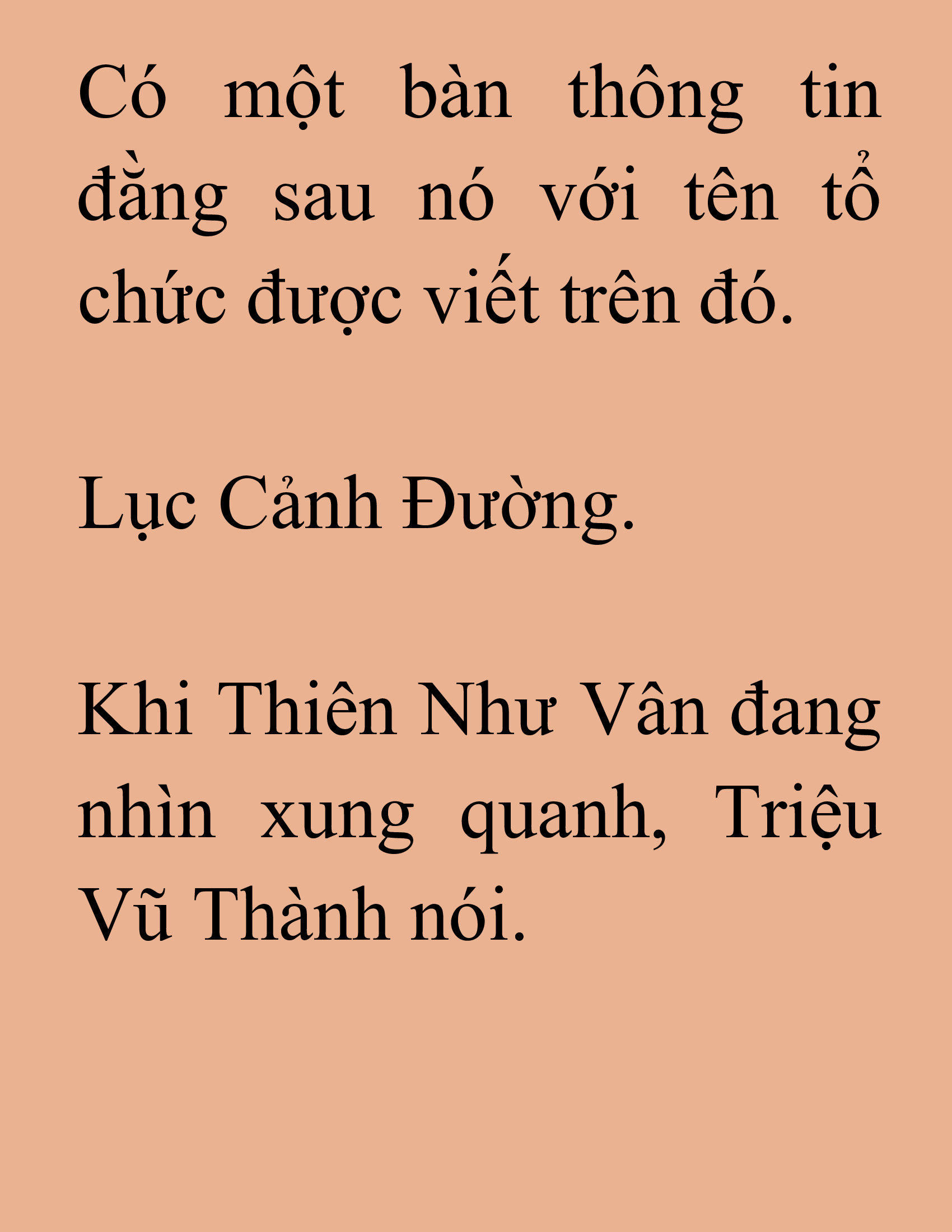 Đọc truyện SNVT[NOVEL] Ma Thần Giáng Lâm - Chương 41: Lục Cảnh Đường. (1)