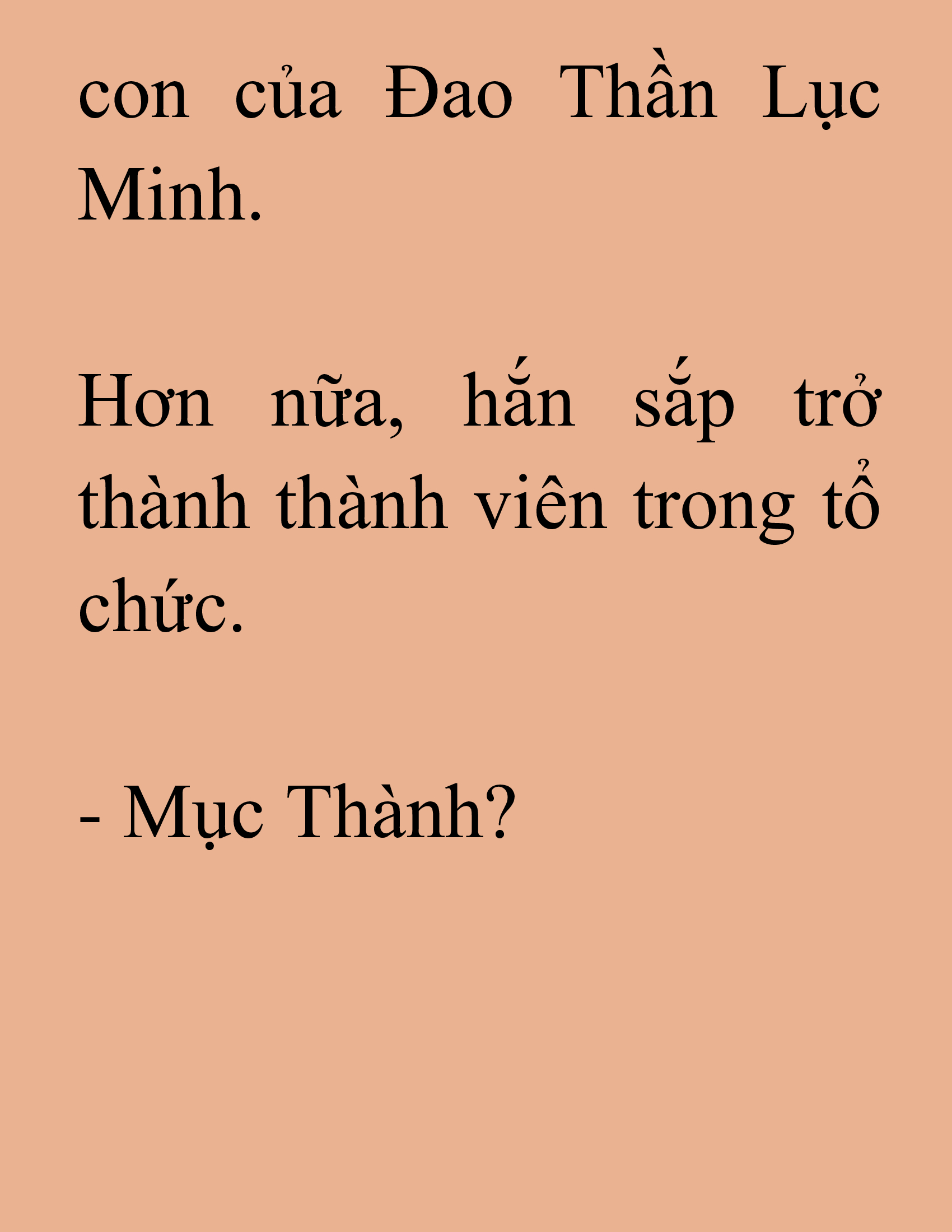 Đọc truyện SNVT[NOVEL] Ma Thần Giáng Lâm - Chương 42: Lục Cảnh Đường. (2)