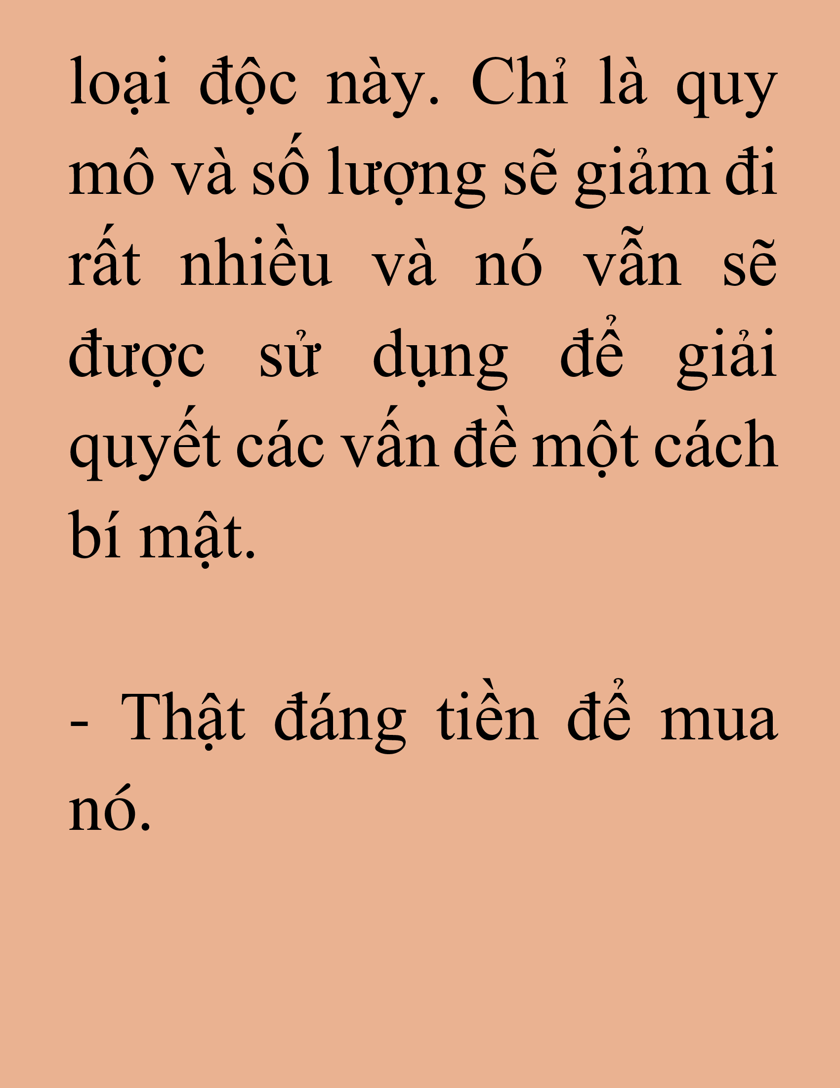 Đọc truyện SNVT[NOVEL] Ma Thần Giáng Lâm - Chương 48: Chất Độc One Time.