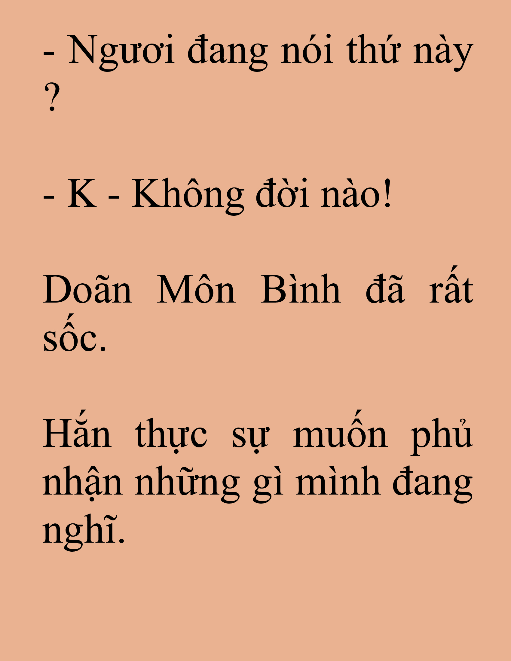 Đọc truyện SNVT[NOVEL] Ma Thần Giáng Lâm - Chương 49: Ngươi Đã Uống Thuốc Giải Độc?