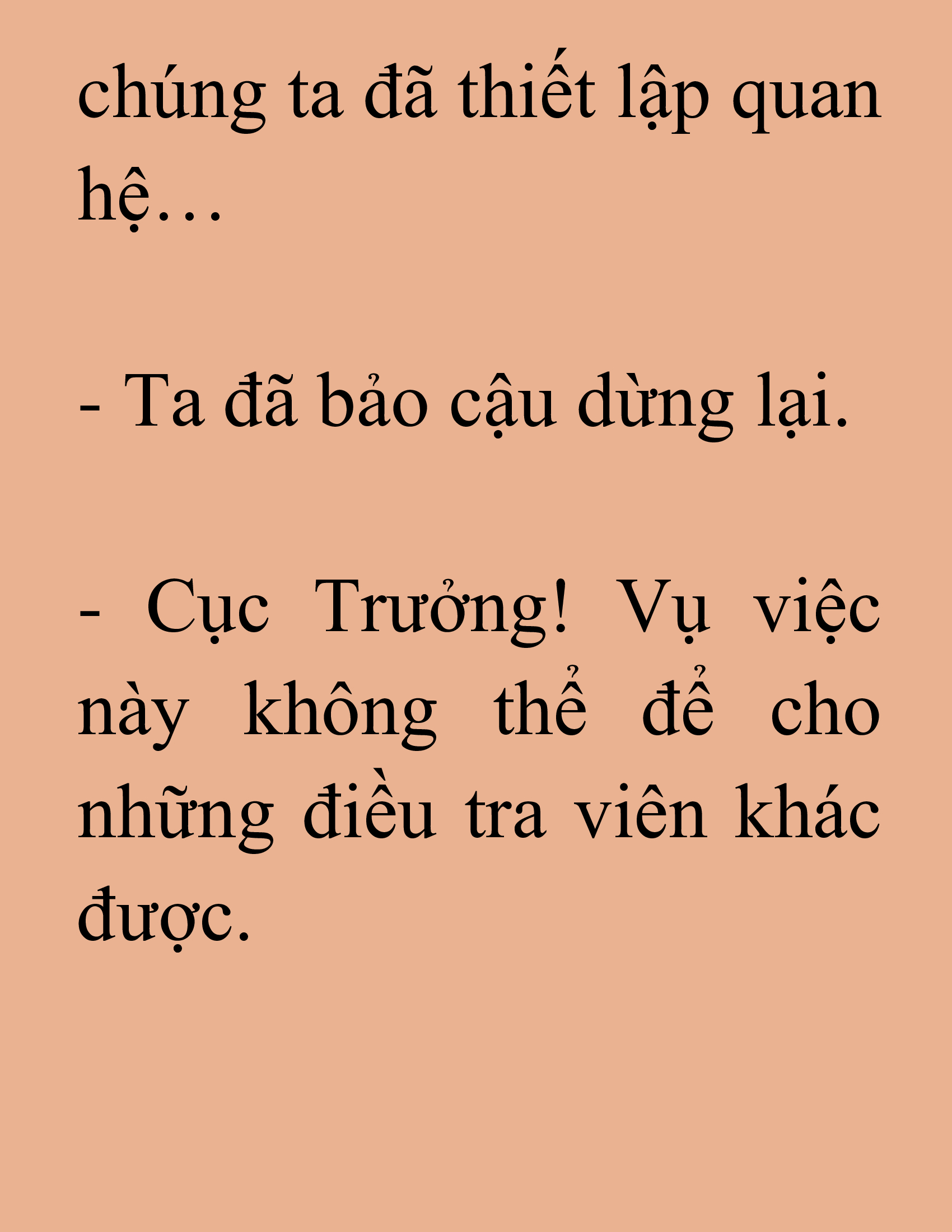 Đọc truyện SNVT[NOVEL] Ma Thần Giáng Lâm - Chương 50: Đình Chỉ Công Tác.