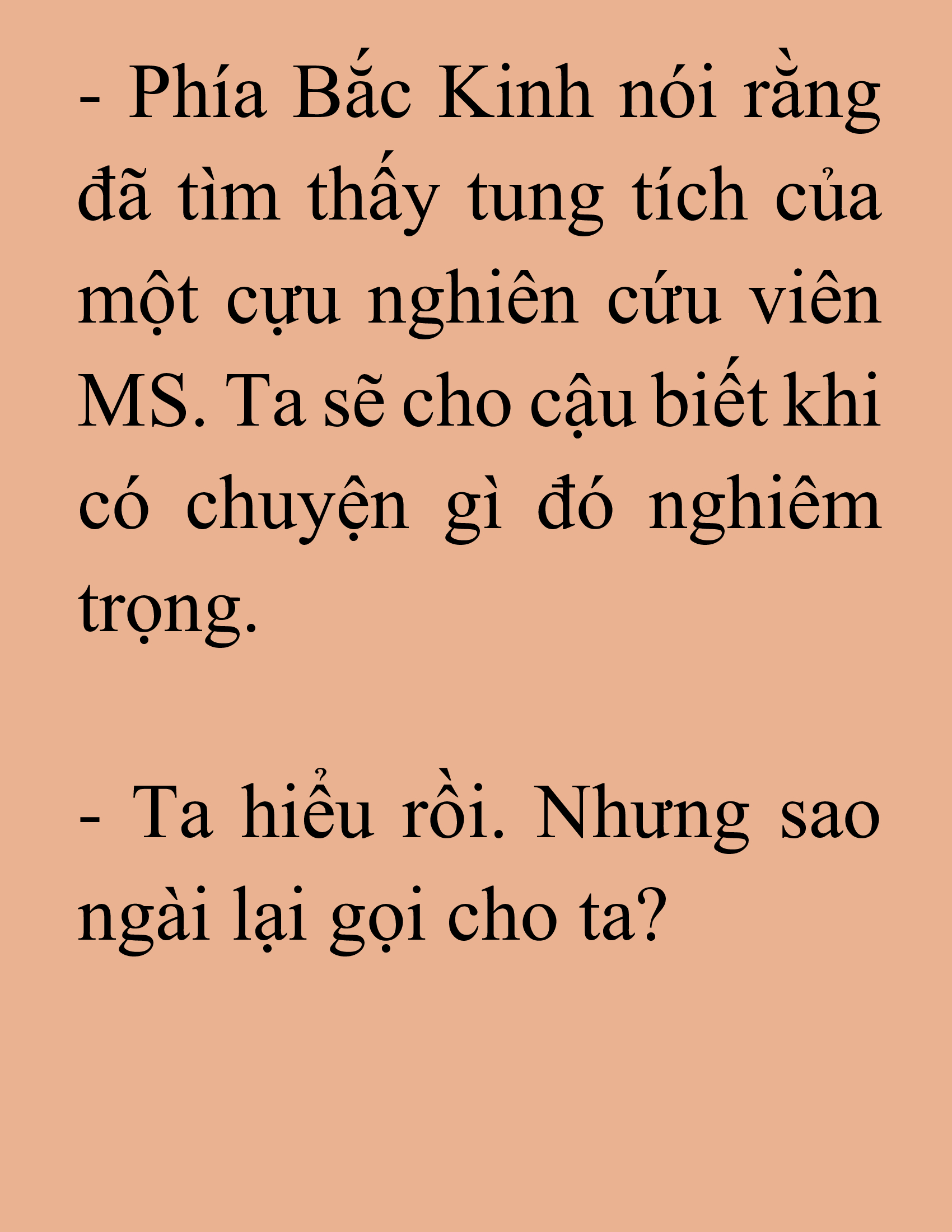Đọc truyện SNVT[NOVEL] Ma Thần Giáng Lâm - Chương 50: Đình Chỉ Công Tác.