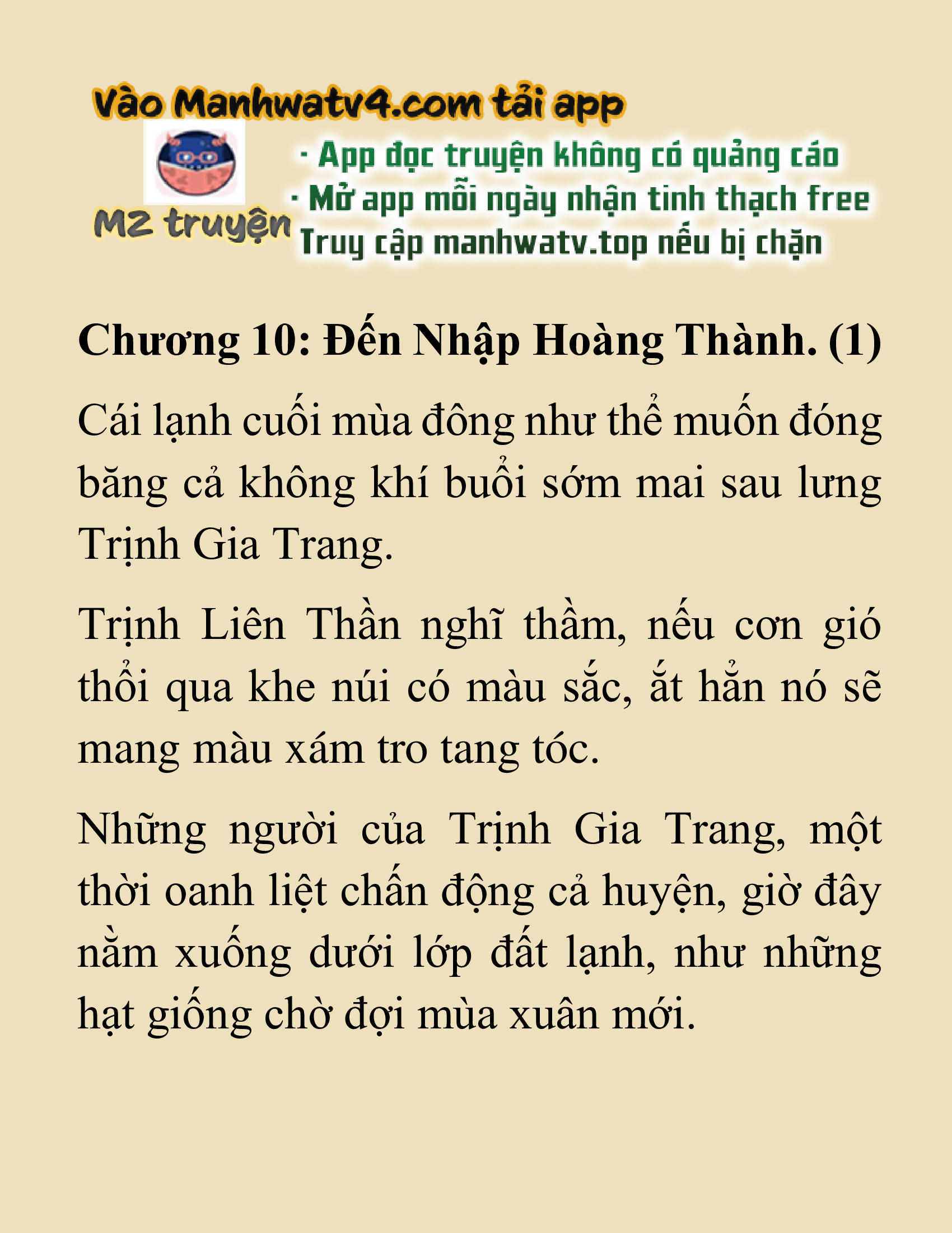 Đọc truyện SNVT[NOVEL] Nghịch Thiên Cải Mệnh - Chương 10