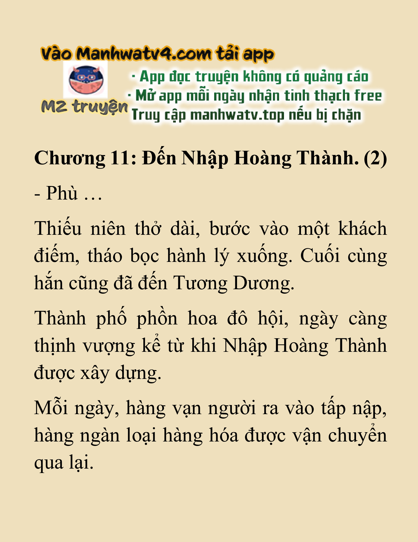 Đọc truyện SNVT[NOVEL] Nghịch Thiên Cải Mệnh - Chương 11