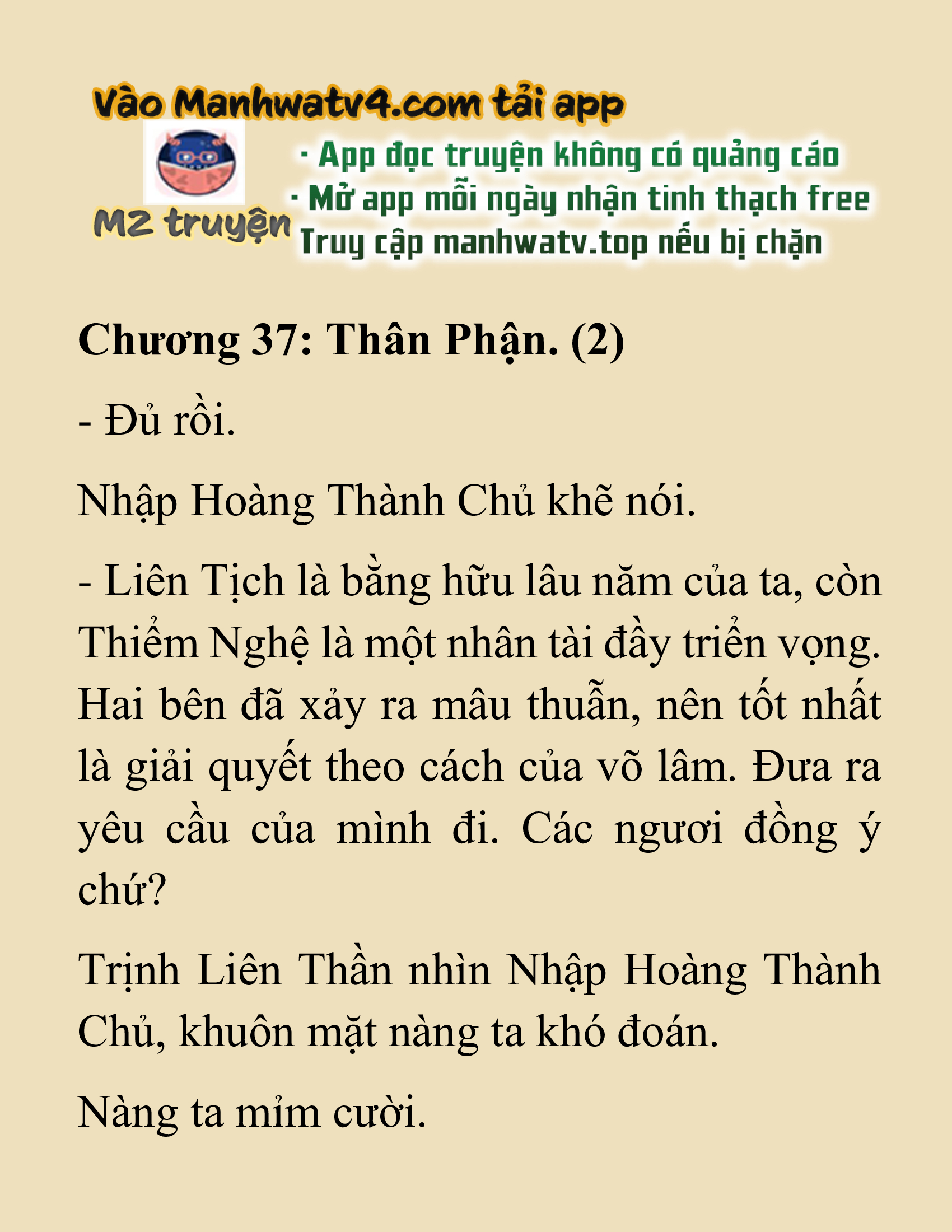 Đọc truyện SNVT[NOVEL] Nghịch Thiên Cải Mệnh - Chương 37