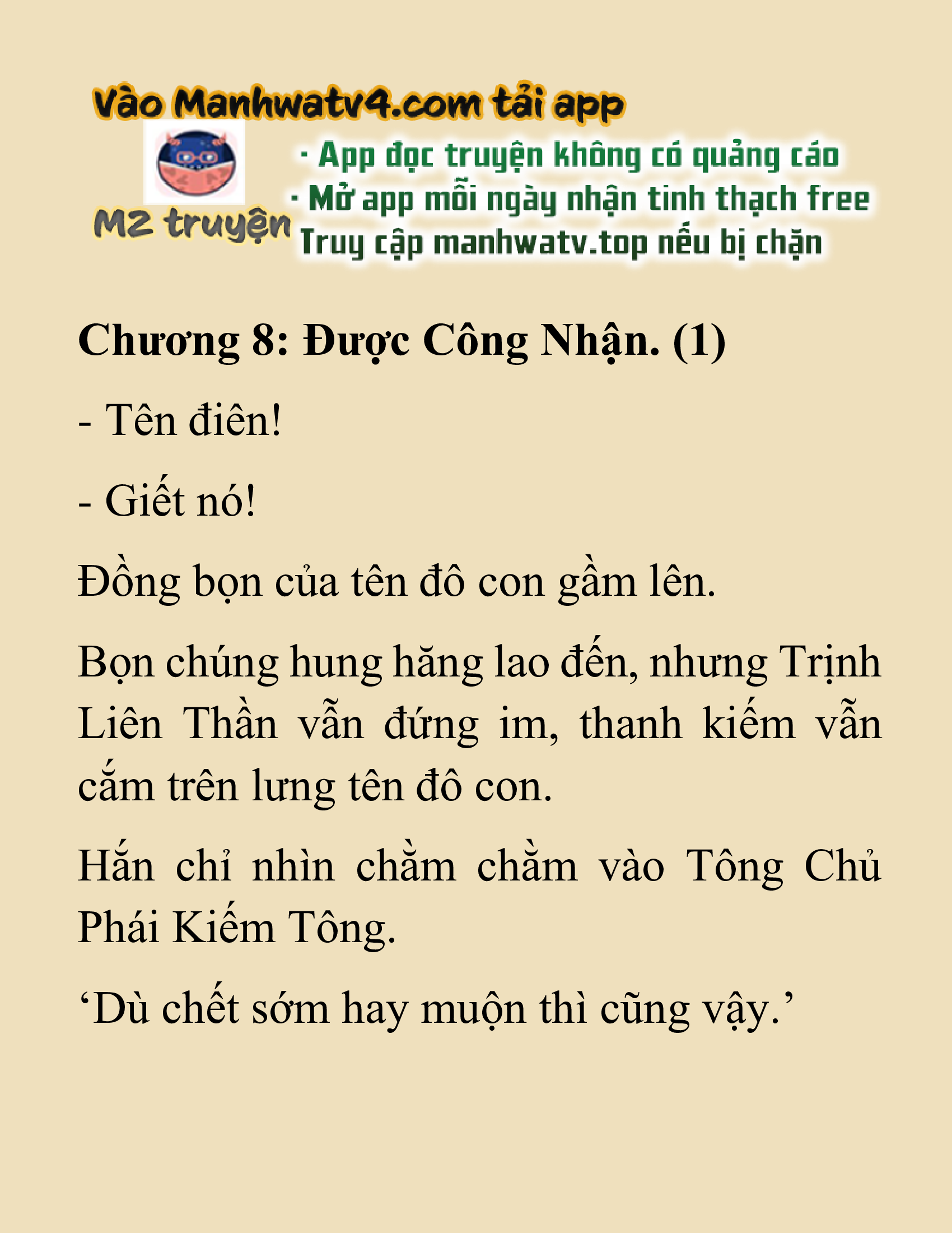 Đọc truyện SNVT[NOVEL] Nghịch Thiên Cải Mệnh - Chương 8