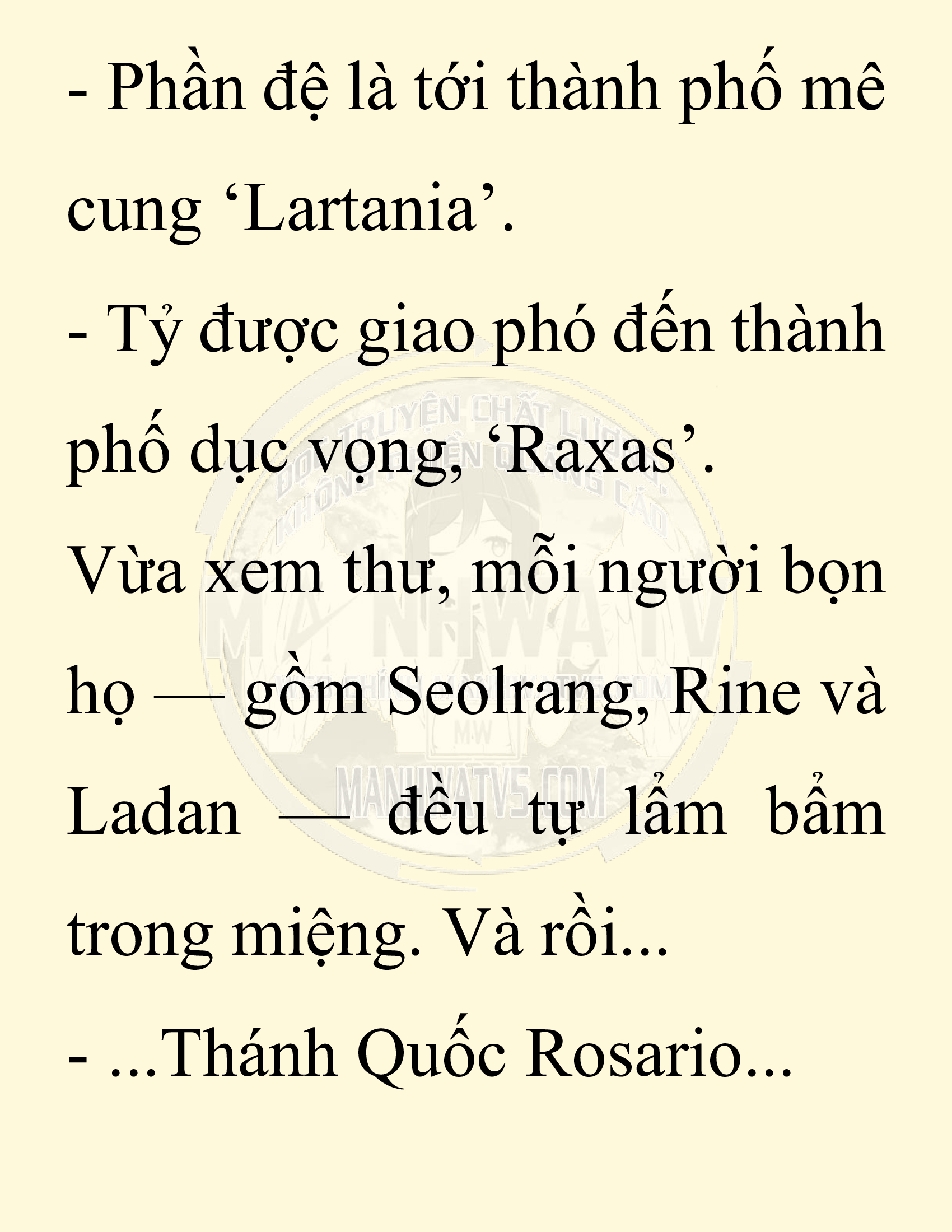 Đọc truyện SNVT[NOVEL] Người Bảo Trợ Của Những Kẻ Phản Diện - Chap 22