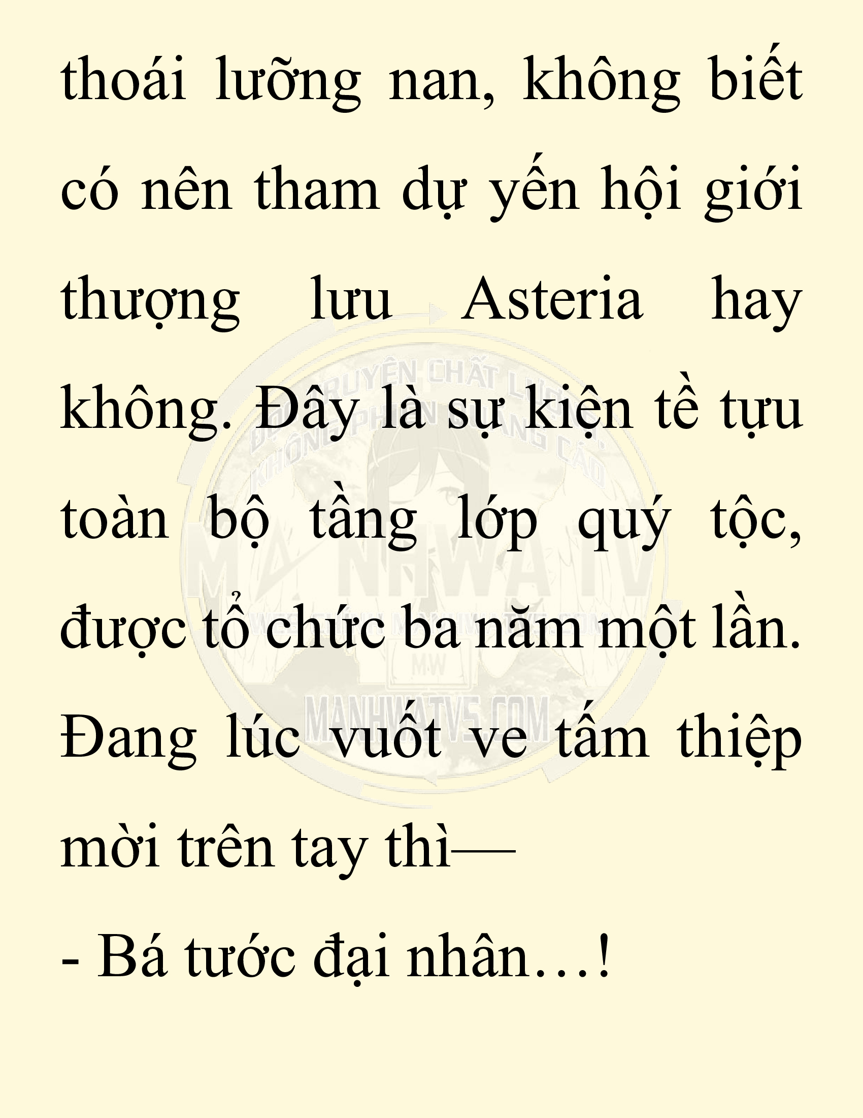 Đọc truyện SNVT[NOVEL] Người Bảo Trợ Của Những Kẻ Phản Diện - Chap 38
