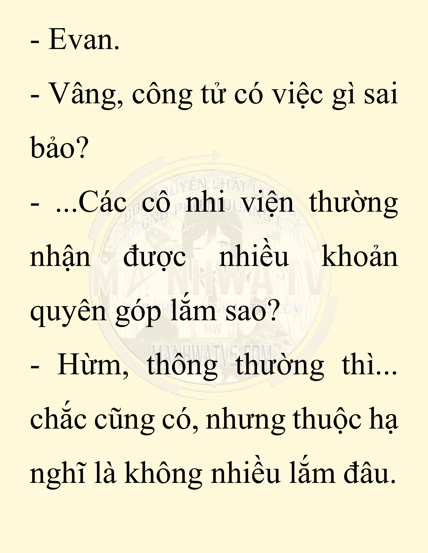 Đọc truyện SNVT[NOVEL] Người Bảo Trợ Của Những Kẻ Phản Diện - Chap 5