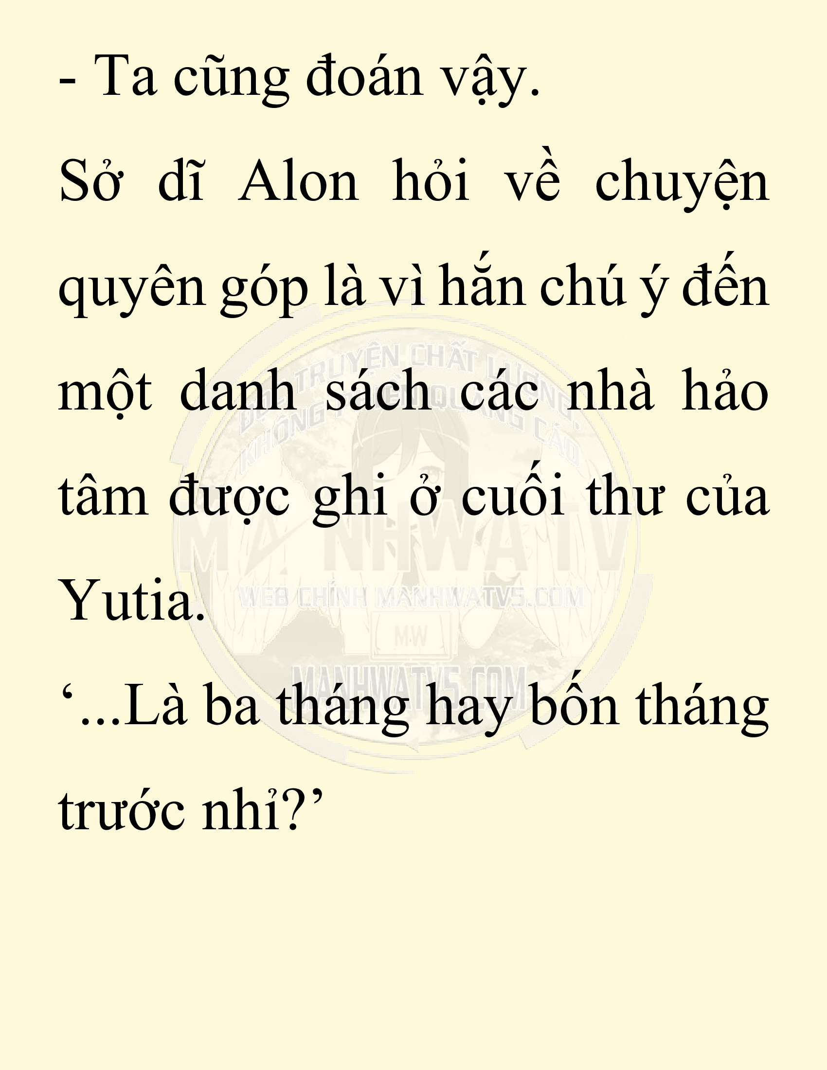 Đọc truyện SNVT[NOVEL] Người Bảo Trợ Của Những Kẻ Phản Diện - Chap 5