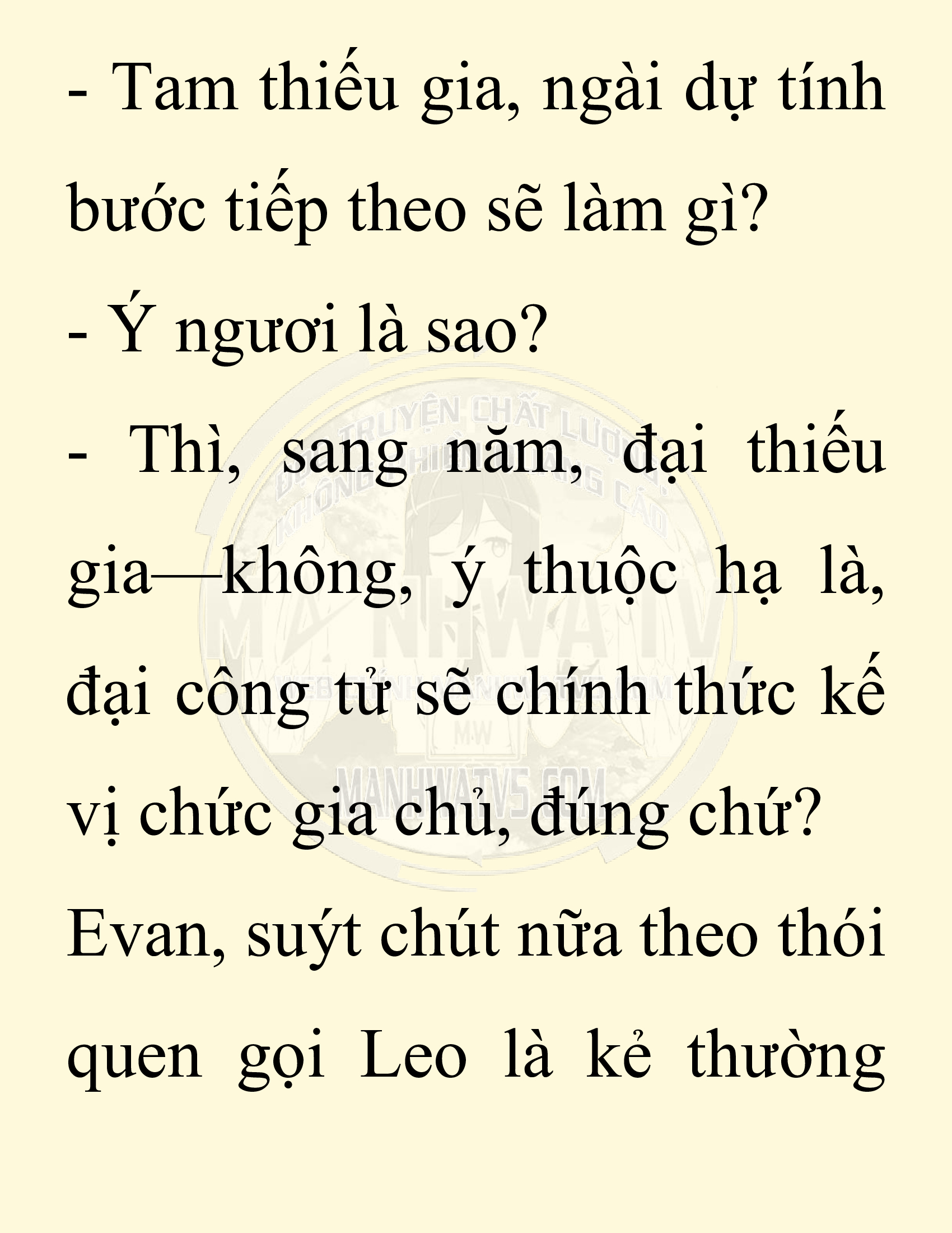 Đọc truyện SNVT[NOVEL] Người Bảo Trợ Của Những Kẻ Phản Diện - Chap 9