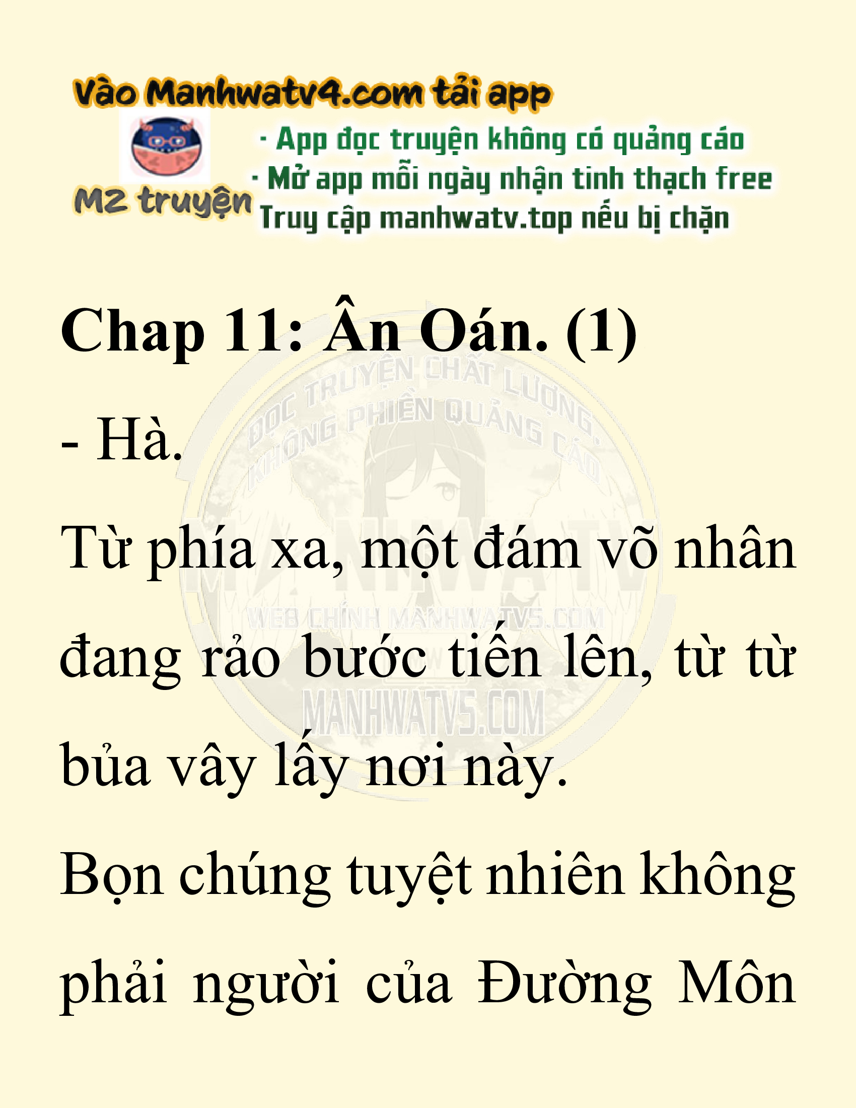 Đọc truyện SNVT[NOVEL] Ta Bắt Cóc Tiểu Nữ Đường Gia Tứ Xuyên - Chap 11: Ân Oán