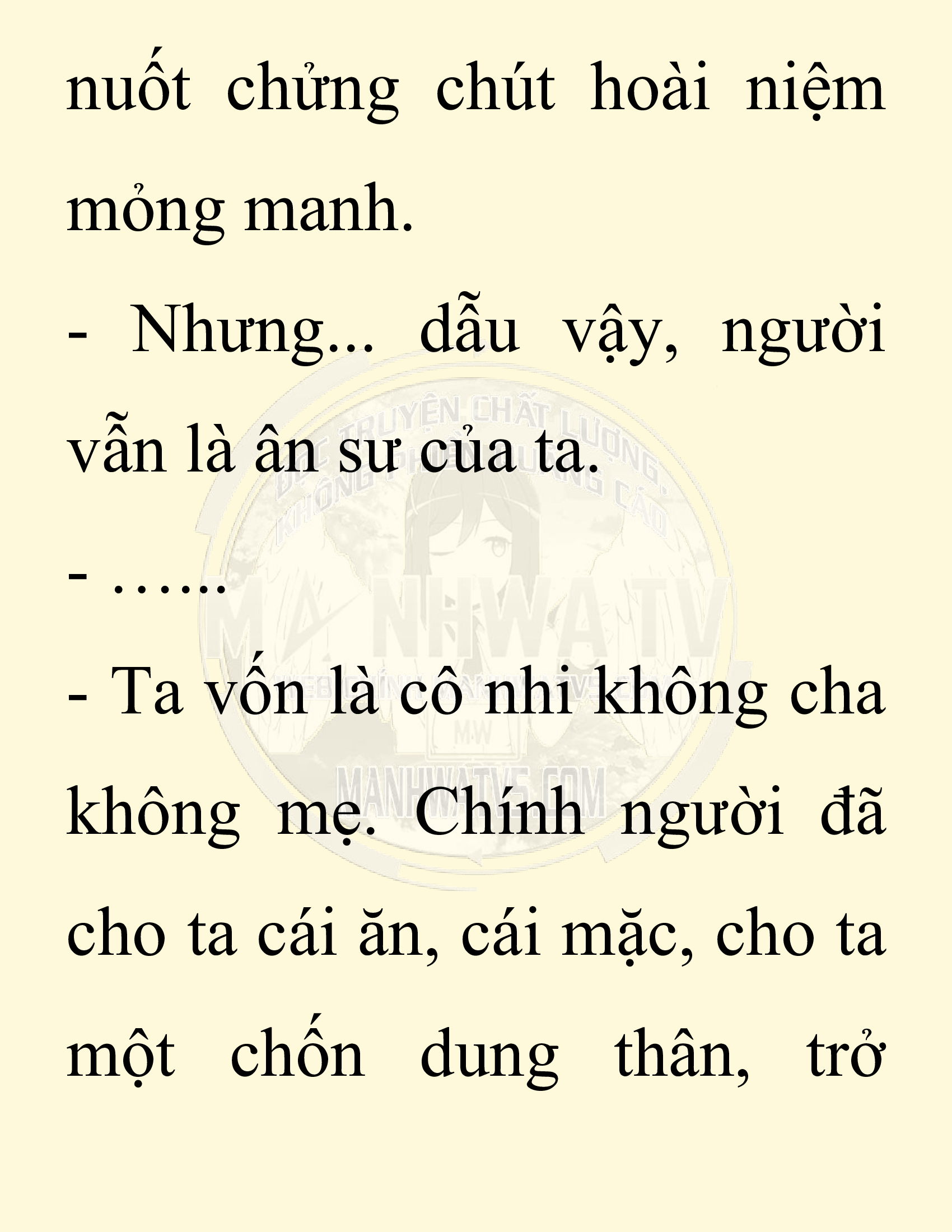 Đọc truyện SNVT[NOVEL] Ta Bắt Cóc Tiểu Nữ Đường Gia Tứ Xuyên - Chap 12: Ân Oán