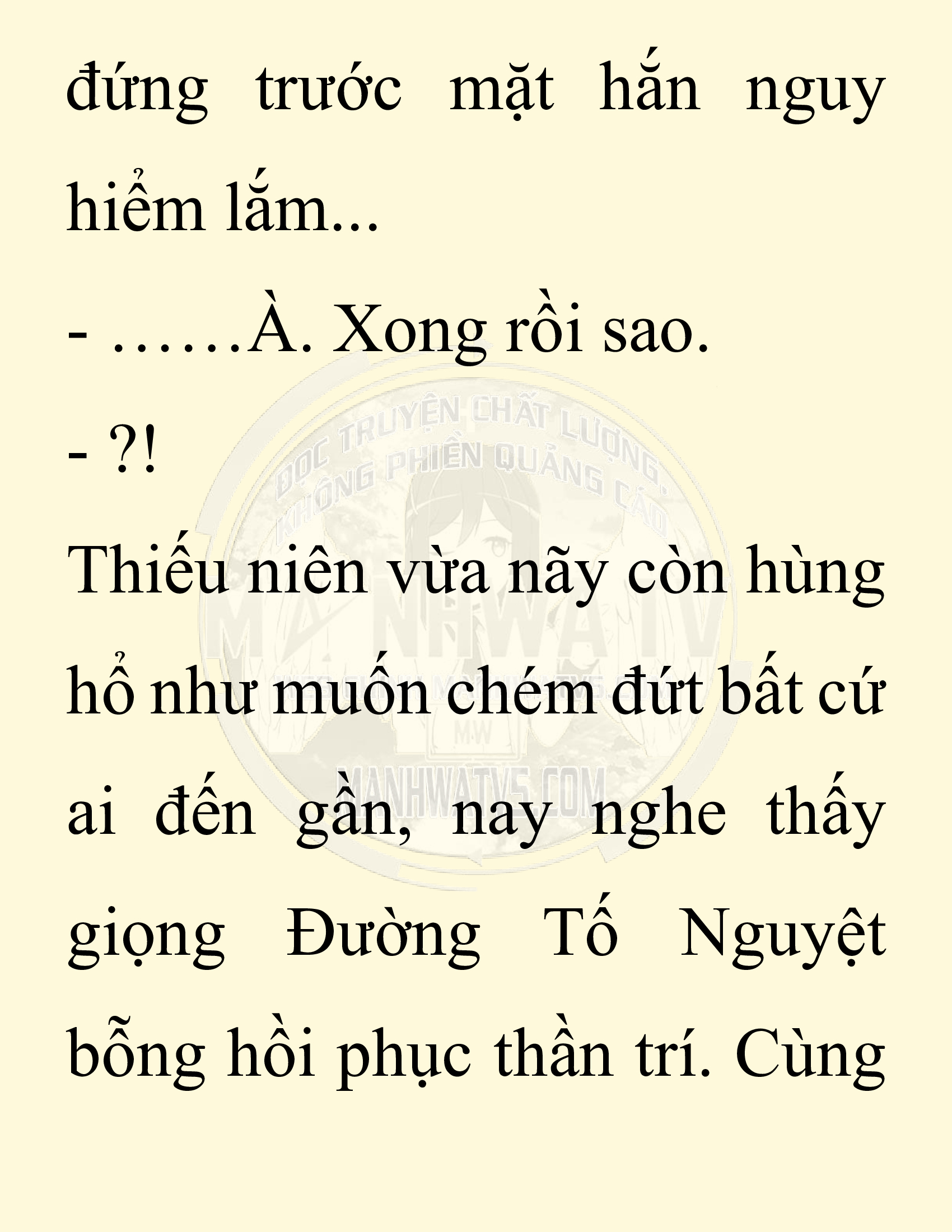 Đọc truyện SNVT[NOVEL] Ta Bắt Cóc Tiểu Nữ Đường Gia Tứ Xuyên - Chap 16: Ân Oán