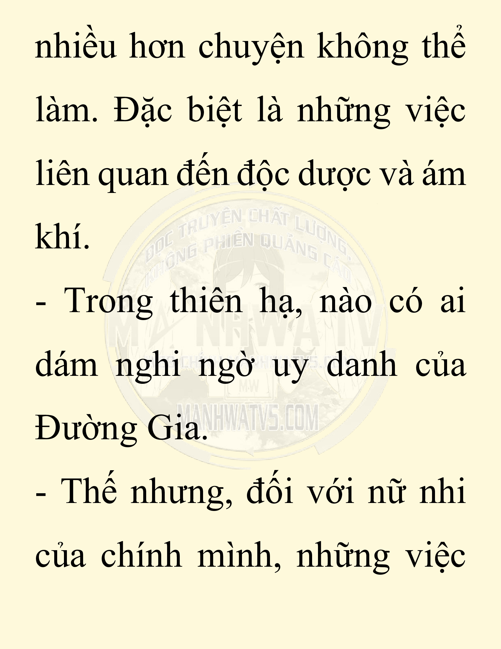 Đọc truyện SNVT[NOVEL] Ta Bắt Cóc Tiểu Nữ Đường Gia Tứ Xuyên - Chap 21: Tứ Xuyên Đường Môn