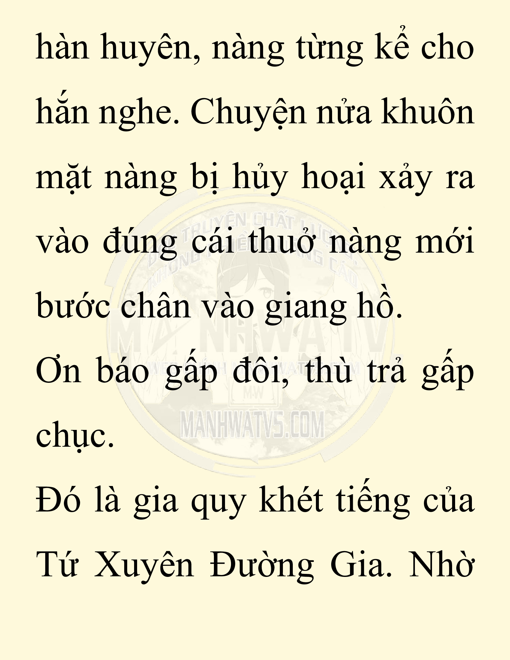 Đọc truyện SNVT[NOVEL] Ta Bắt Cóc Tiểu Nữ Đường Gia Tứ Xuyên - Chap 3: Bắt Cóc