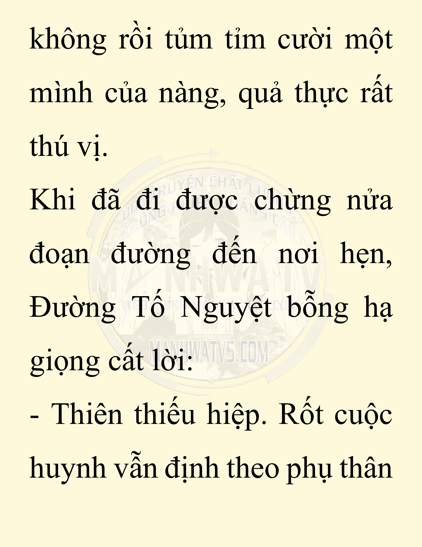 Đọc truyện SNVT[NOVEL] Ta Bắt Cóc Tiểu Nữ Đường Gia Tứ Xuyên - Chap 39: Tin Tức Ngoài Dự Tính