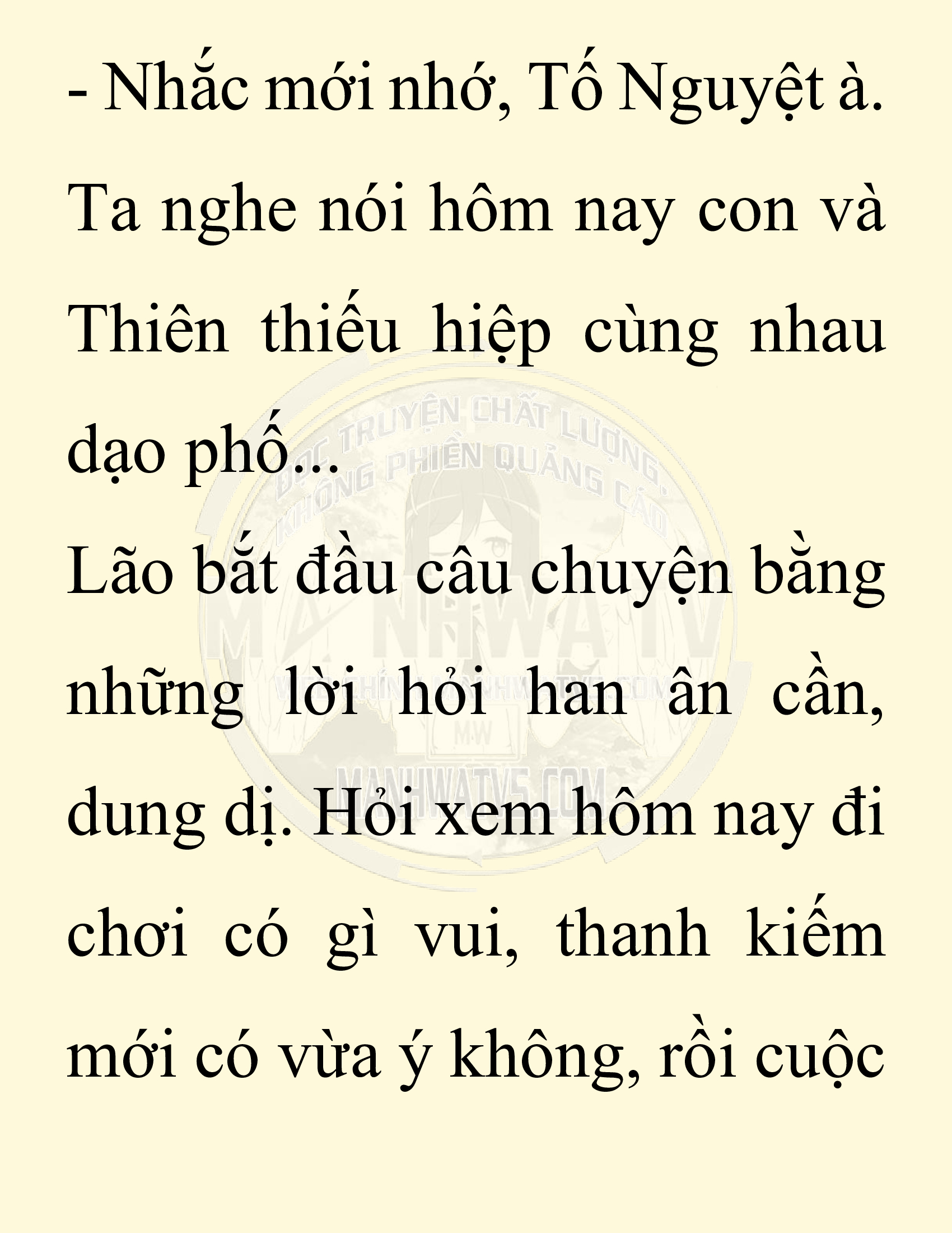 Đọc truyện SNVT[NOVEL] Ta Bắt Cóc Tiểu Nữ Đường Gia Tứ Xuyên - Chap 39: Tin Tức Ngoài Dự Tính