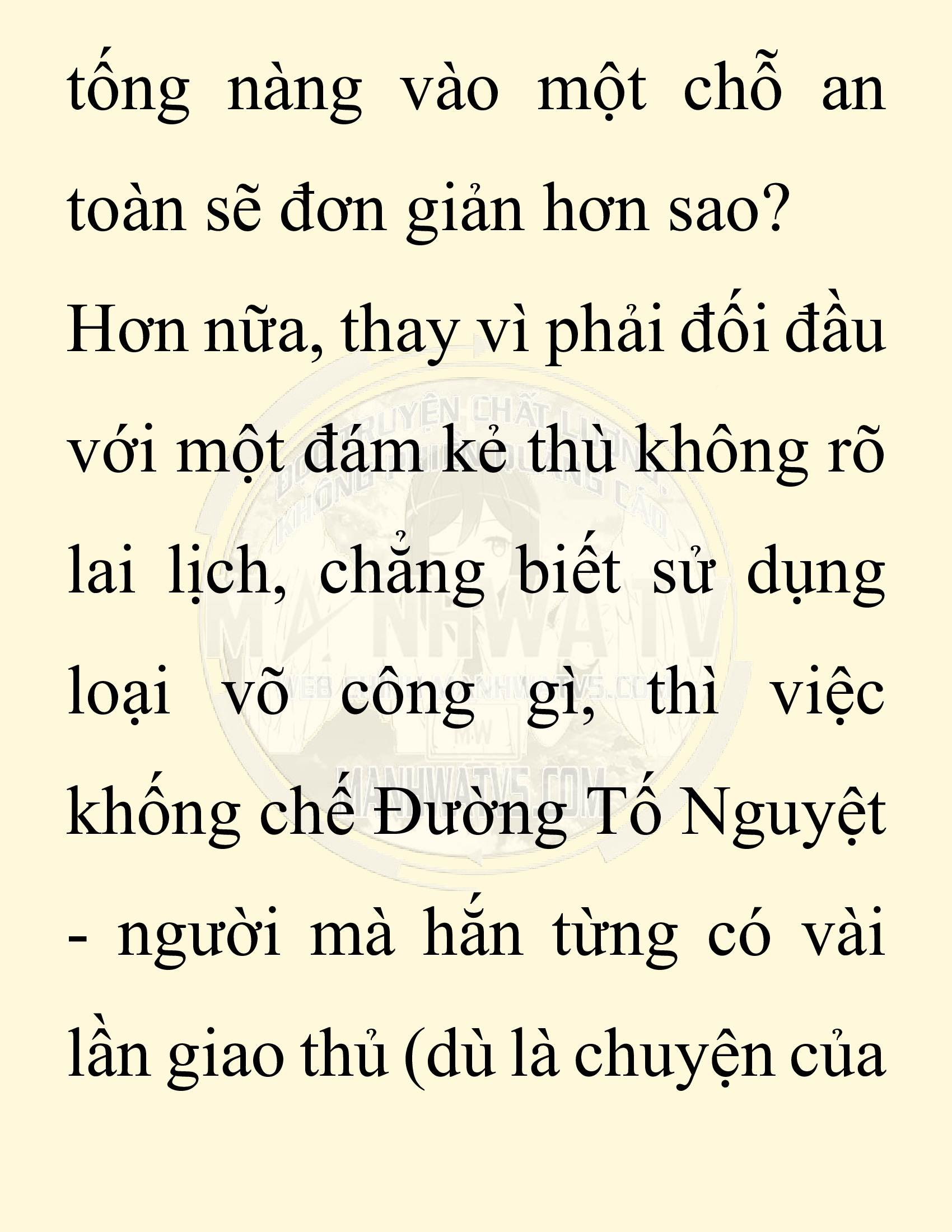 Đọc truyện SNVT[NOVEL] Ta Bắt Cóc Tiểu Nữ Đường Gia Tứ Xuyên - Chap 4: Bắt Cóc