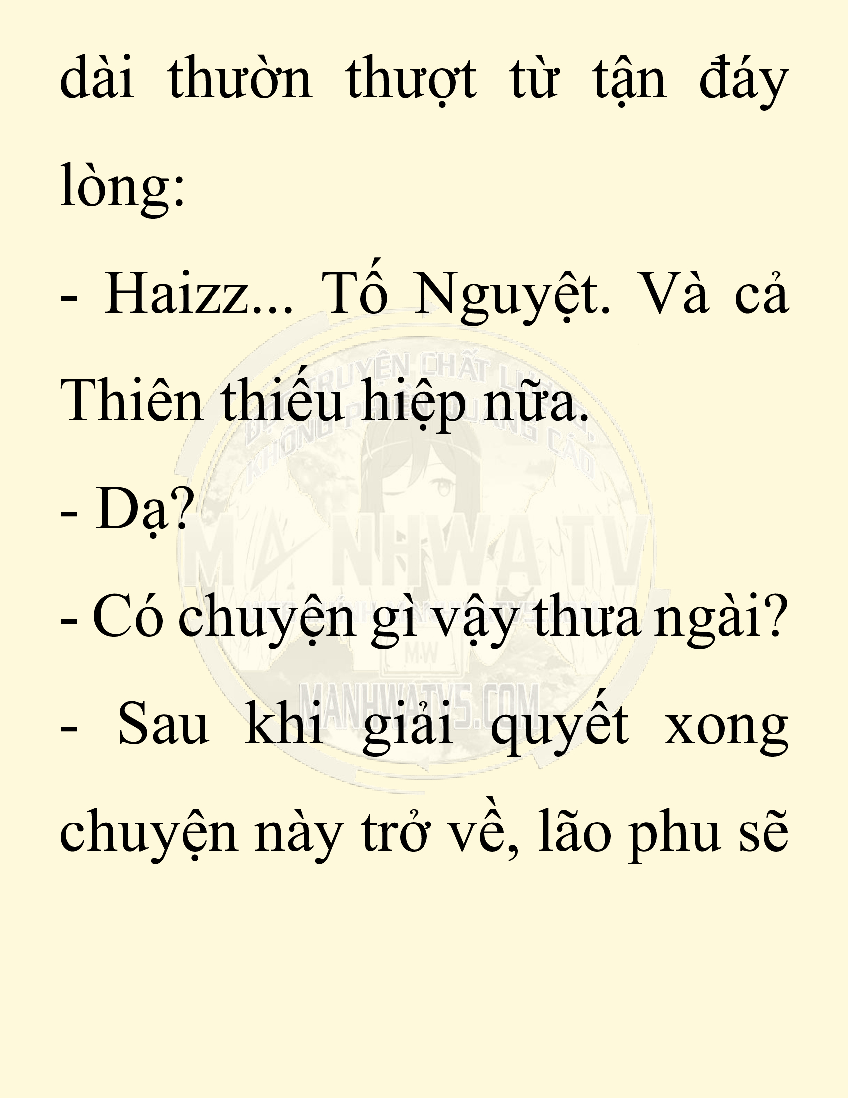 Đọc truyện SNVT[NOVEL] Ta Bắt Cóc Tiểu Nữ Đường Gia Tứ Xuyên - Chap 40: Tin Tức Ngoài Dự Tính