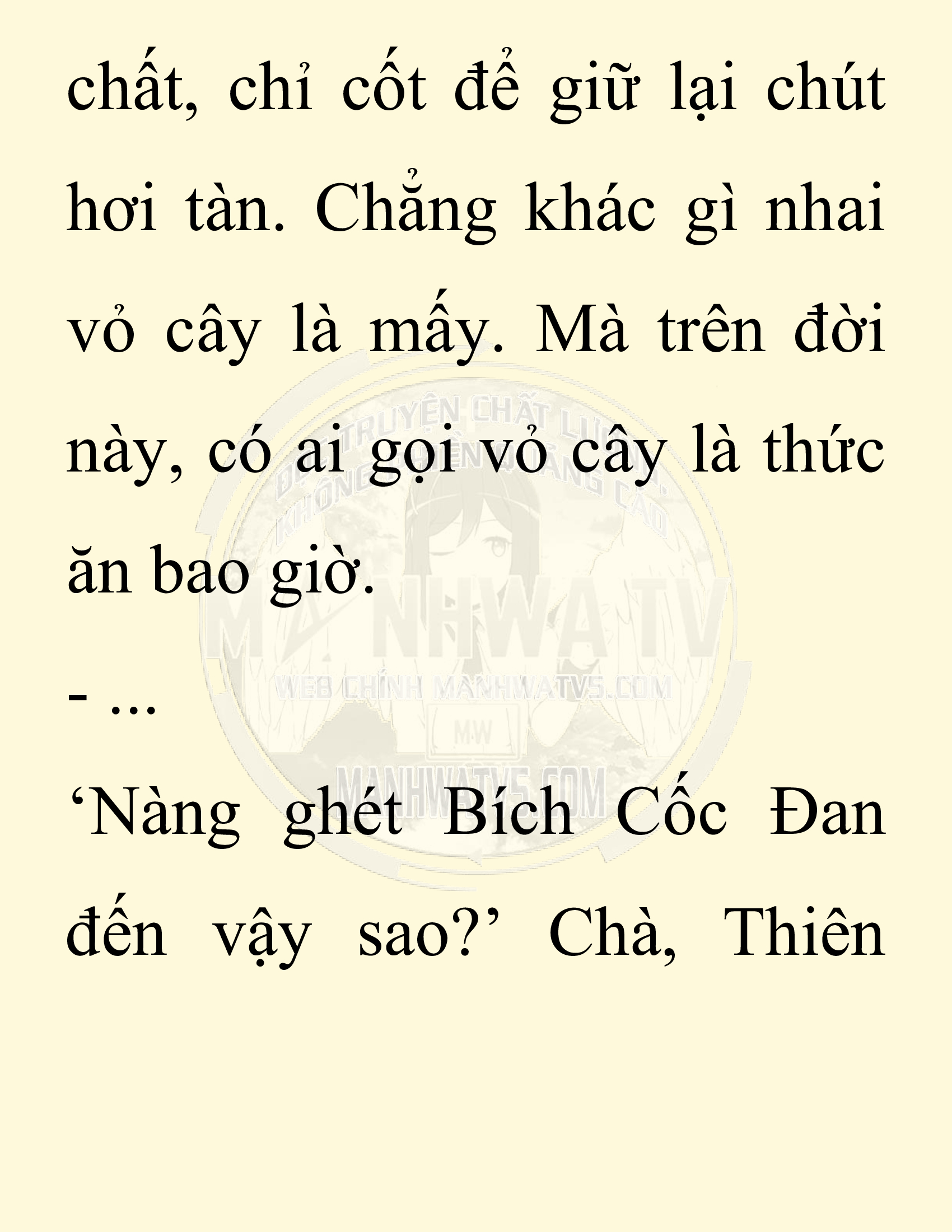 Đọc truyện SNVT[NOVEL] Ta Bắt Cóc Tiểu Nữ Đường Gia Tứ Xuyên - Chap 5: Bắt Cóc