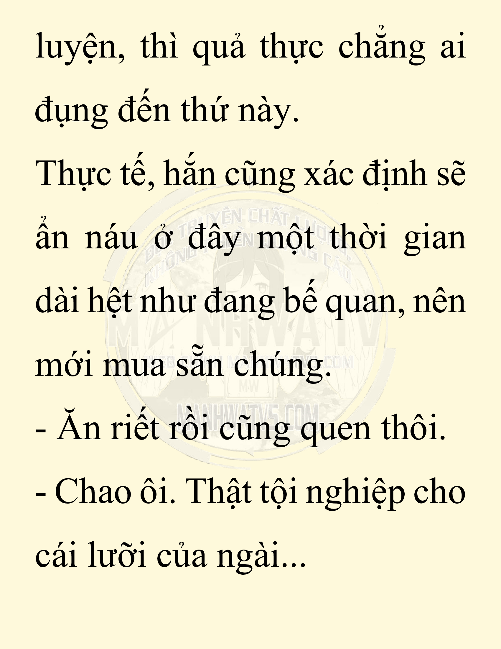 Đọc truyện SNVT[NOVEL] Ta Bắt Cóc Tiểu Nữ Đường Gia Tứ Xuyên - Chap 5: Bắt Cóc