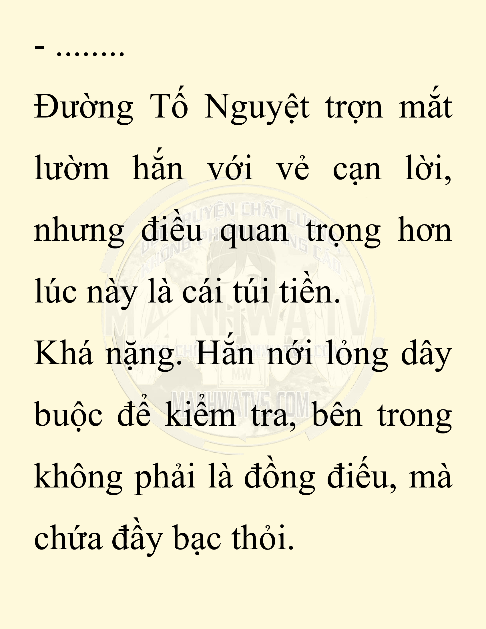 Đọc truyện SNVT[NOVEL] Ta Bắt Cóc Tiểu Nữ Đường Gia Tứ Xuyên - Chap 5: Bắt Cóc