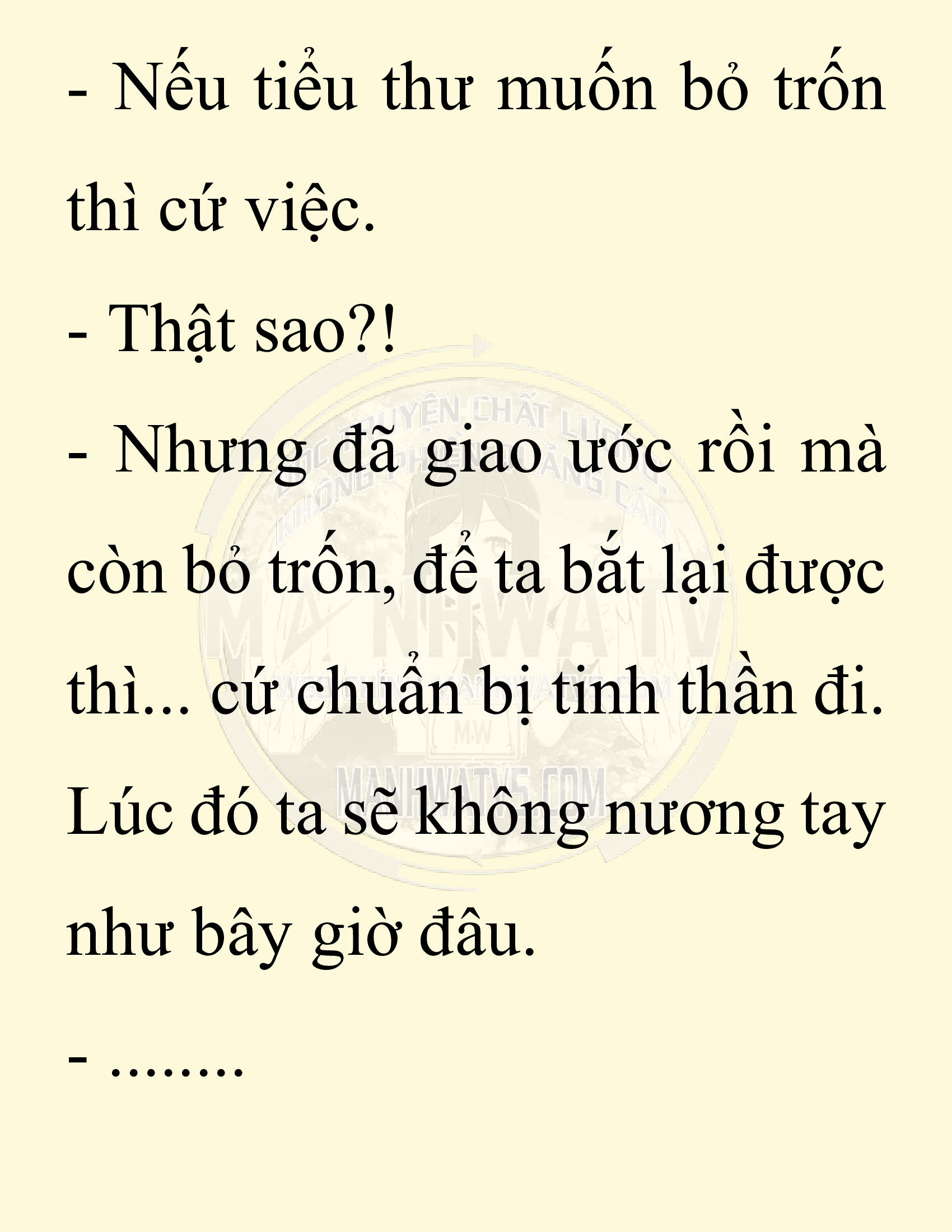 Đọc truyện SNVT[NOVEL] Ta Bắt Cóc Tiểu Nữ Đường Gia Tứ Xuyên - Chap 5: Bắt Cóc