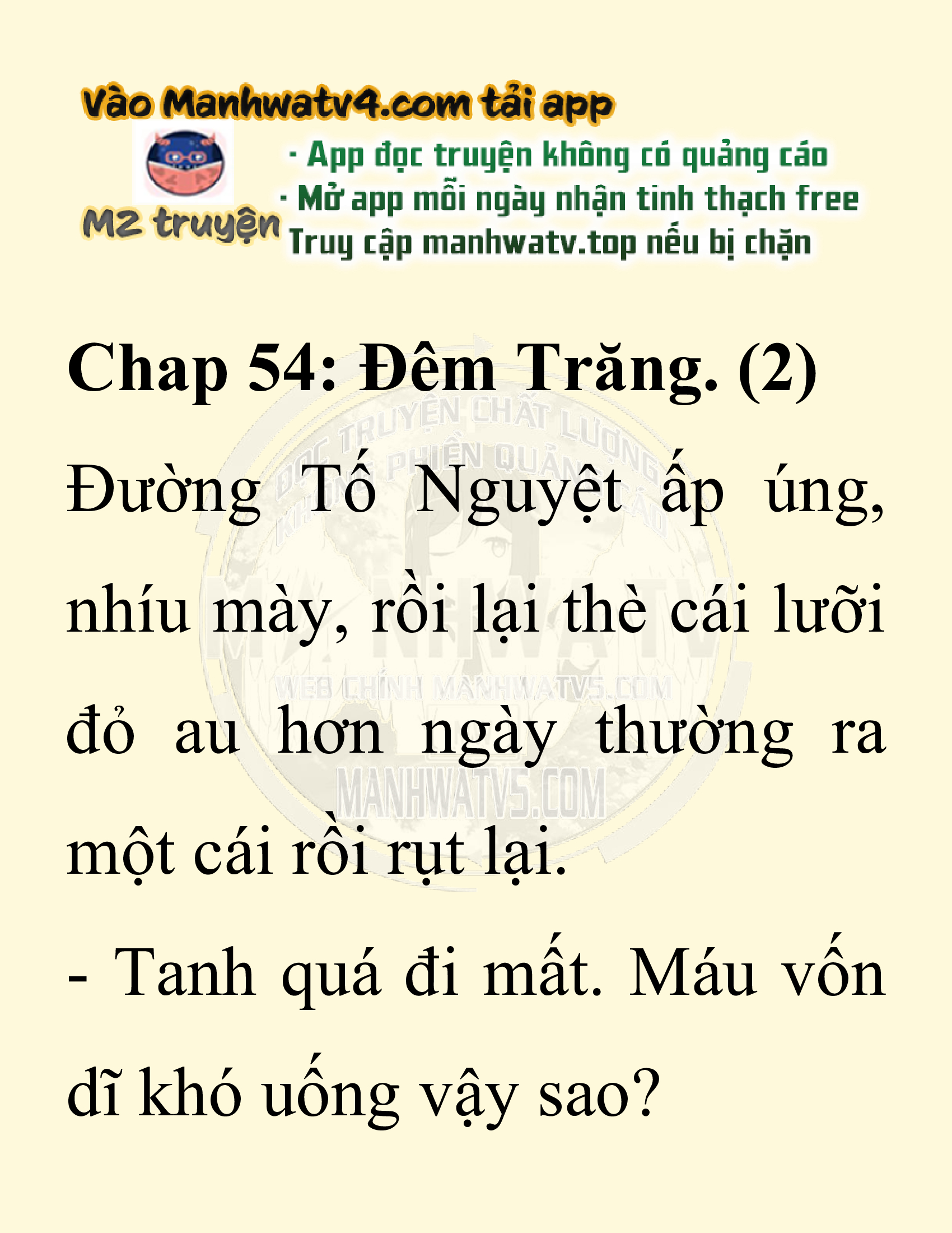 Đọc truyện SNVT[NOVEL] Ta Bắt Cóc Tiểu Nữ Đường Gia Tứ Xuyên - Chap 54: Đêm Trăng