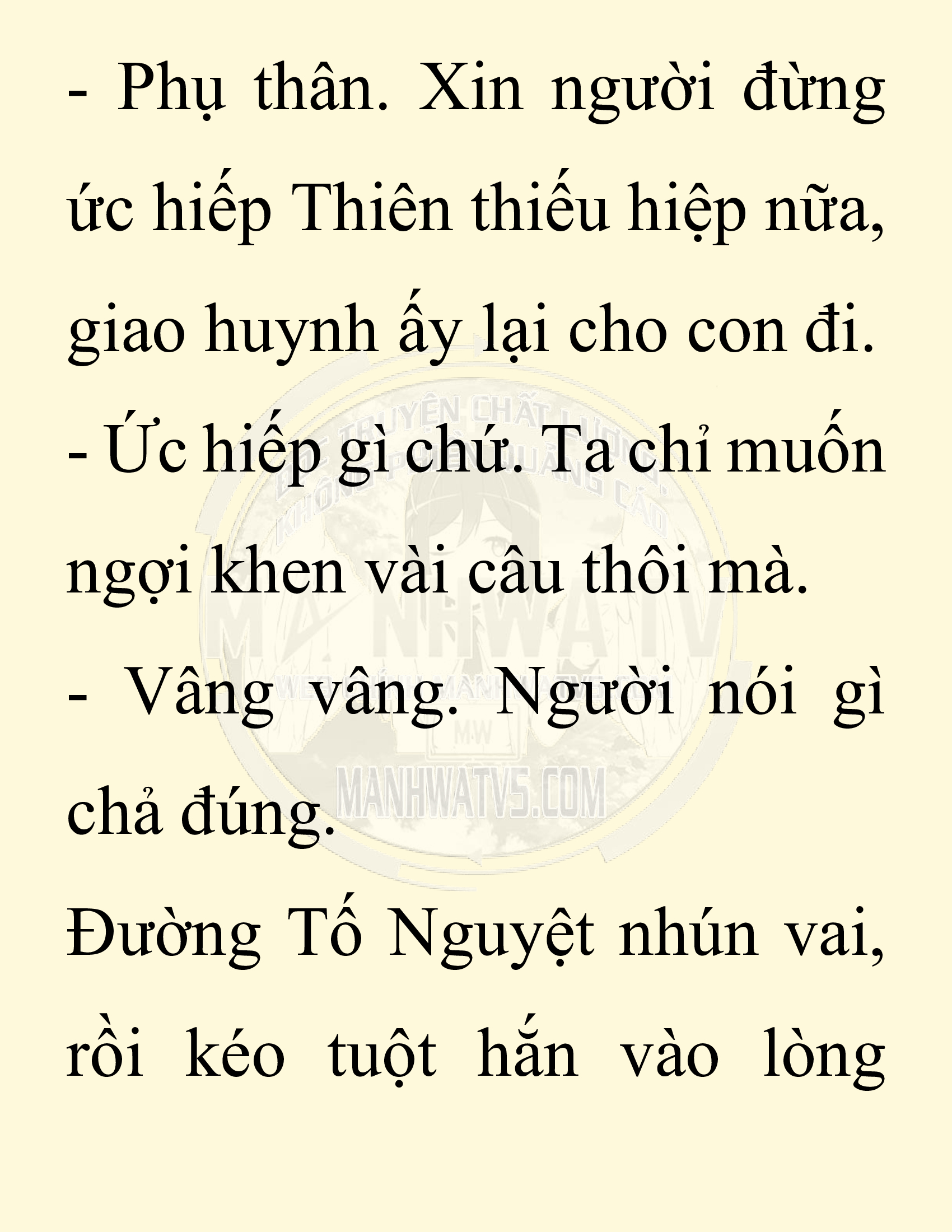 Đọc truyện SNVT[NOVEL] Ta Bắt Cóc Tiểu Nữ Đường Gia Tứ Xuyên - Chap 54: Đêm Trăng