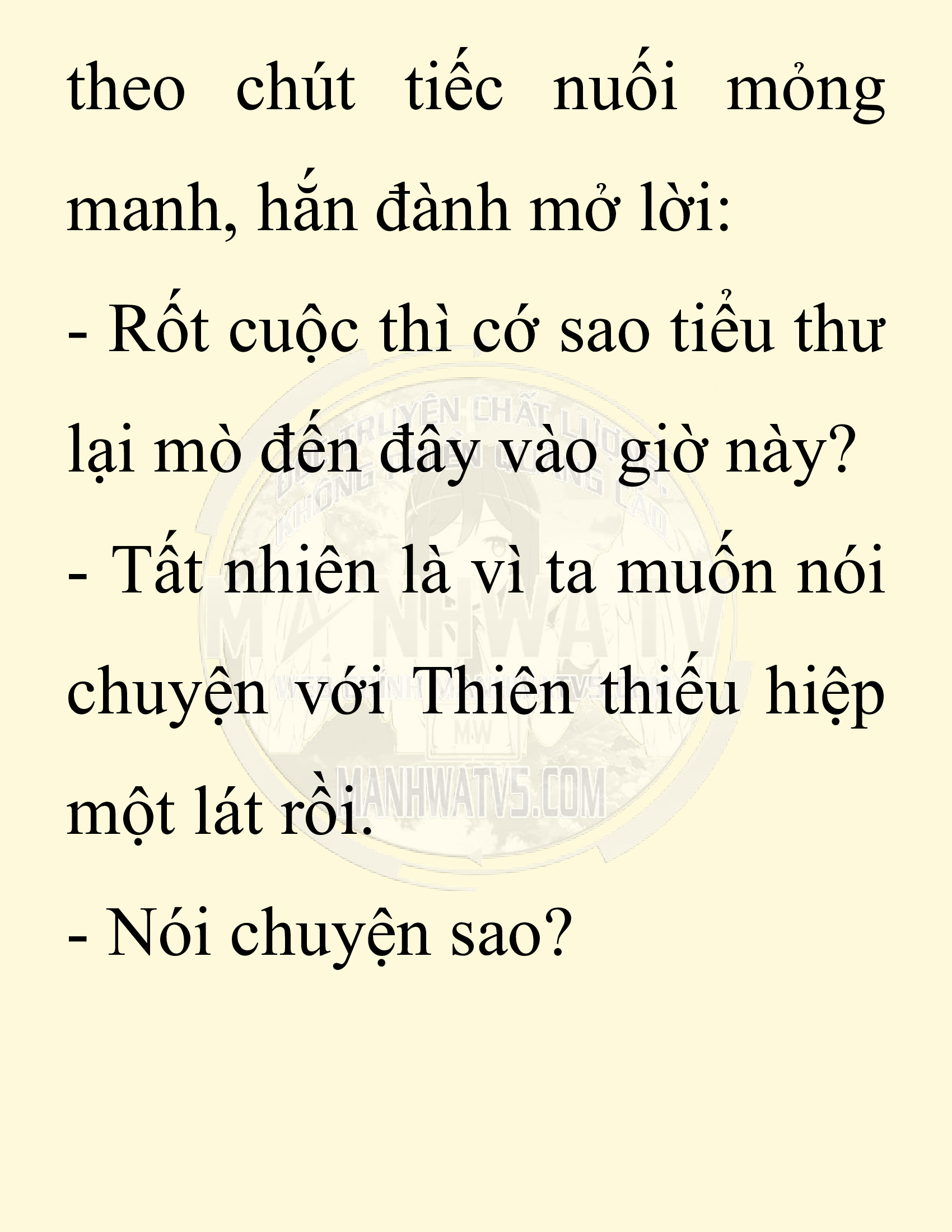 Đọc truyện SNVT[NOVEL] Ta Bắt Cóc Tiểu Nữ Đường Gia Tứ Xuyên - Chap 55: Đêm Trăng