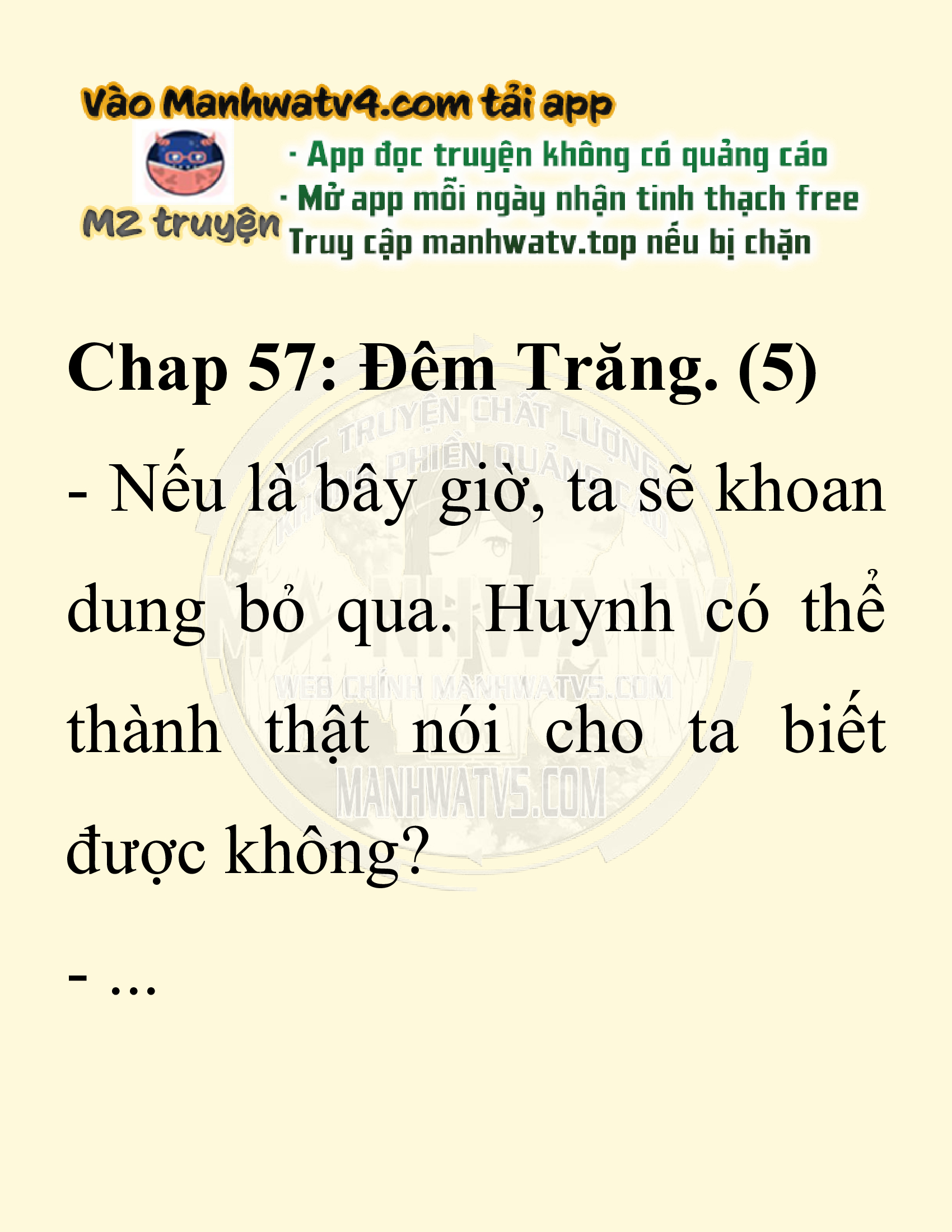 Đọc truyện SNVT[NOVEL] Ta Bắt Cóc Tiểu Nữ Đường Gia Tứ Xuyên - Chap 57: Đêm Trăng