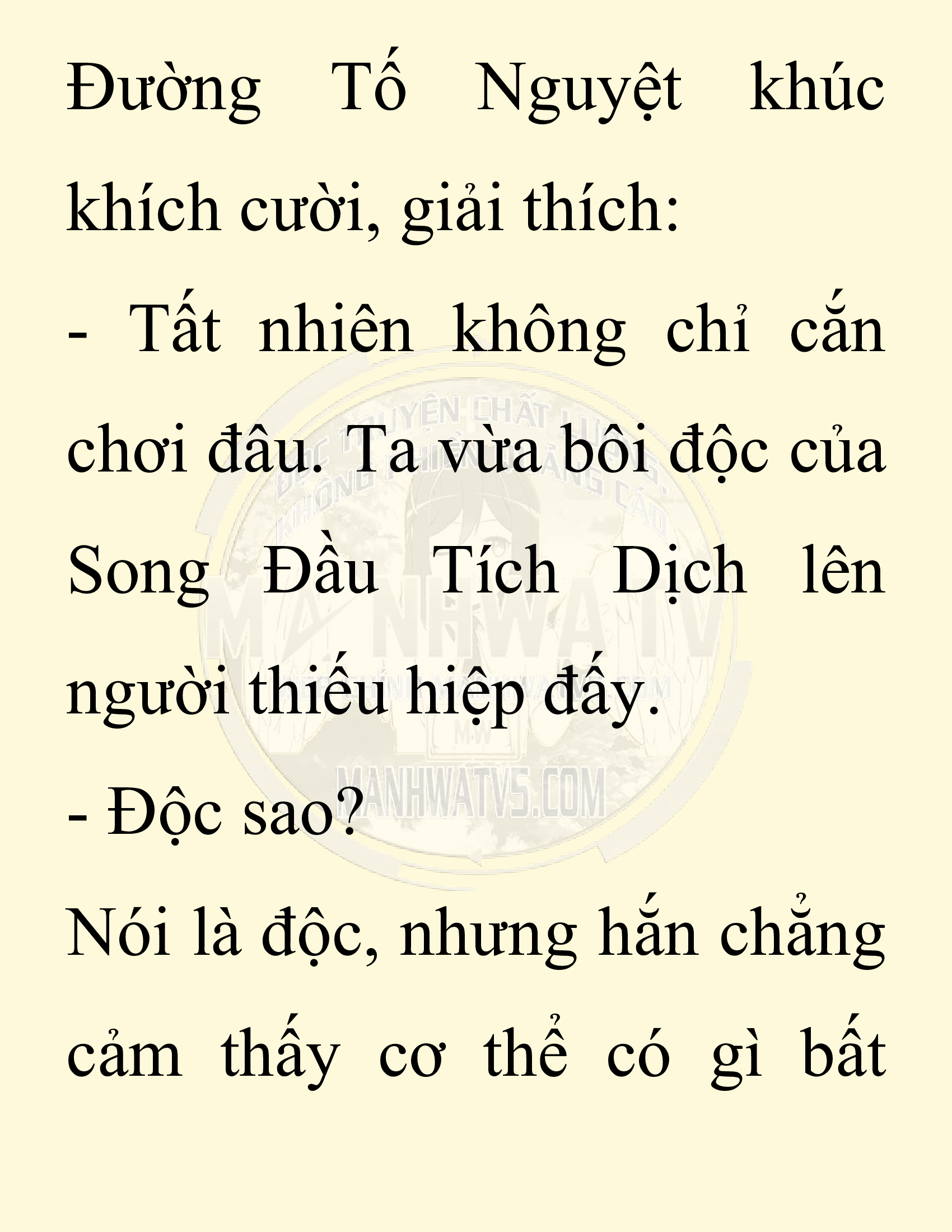 Đọc truyện SNVT[NOVEL] Ta Bắt Cóc Tiểu Nữ Đường Gia Tứ Xuyên - Chap 57: Đêm Trăng