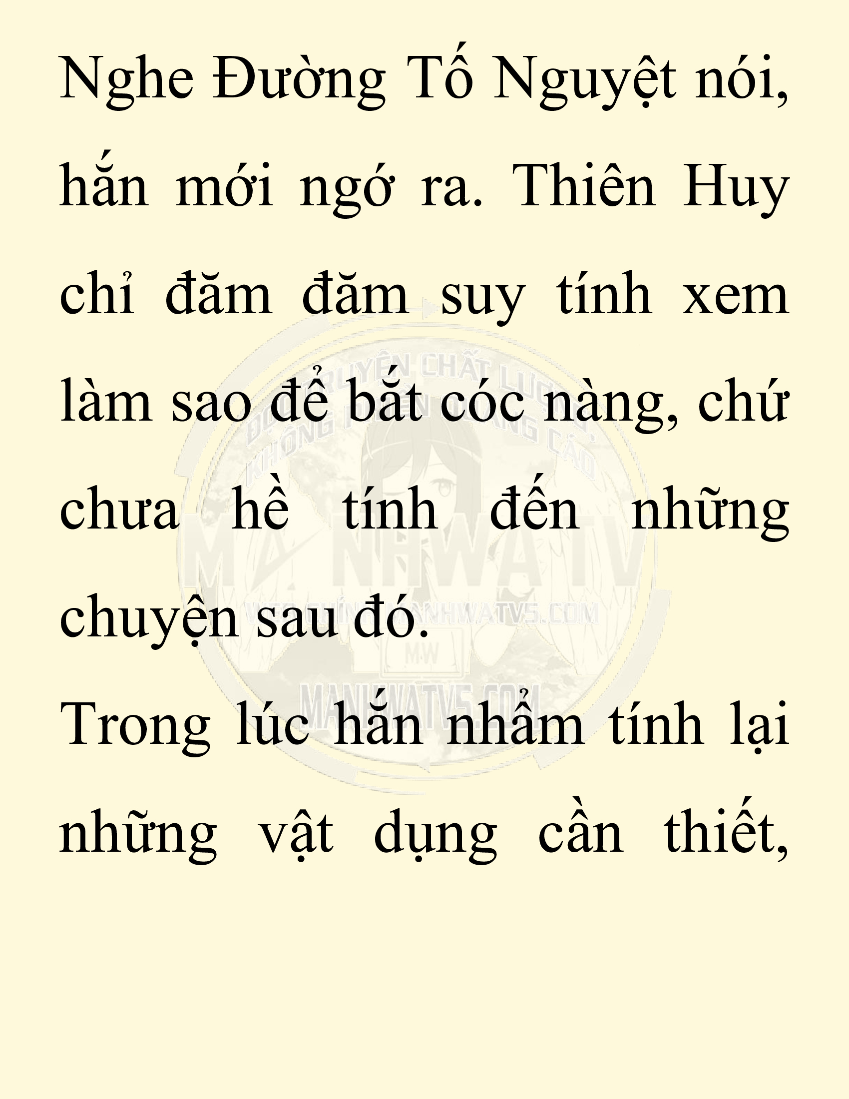 Đọc truyện SNVT[NOVEL] Ta Bắt Cóc Tiểu Nữ Đường Gia Tứ Xuyên - Chap 6: Bắt Cóc