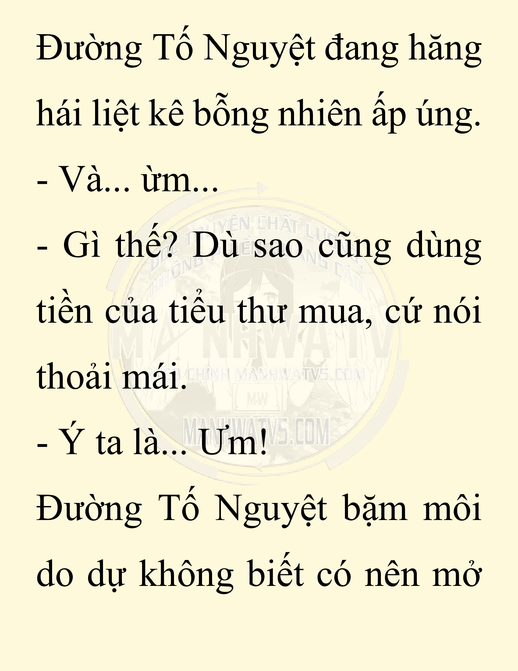 Đọc truyện SNVT[NOVEL] Ta Bắt Cóc Tiểu Nữ Đường Gia Tứ Xuyên - Chap 6: Bắt Cóc