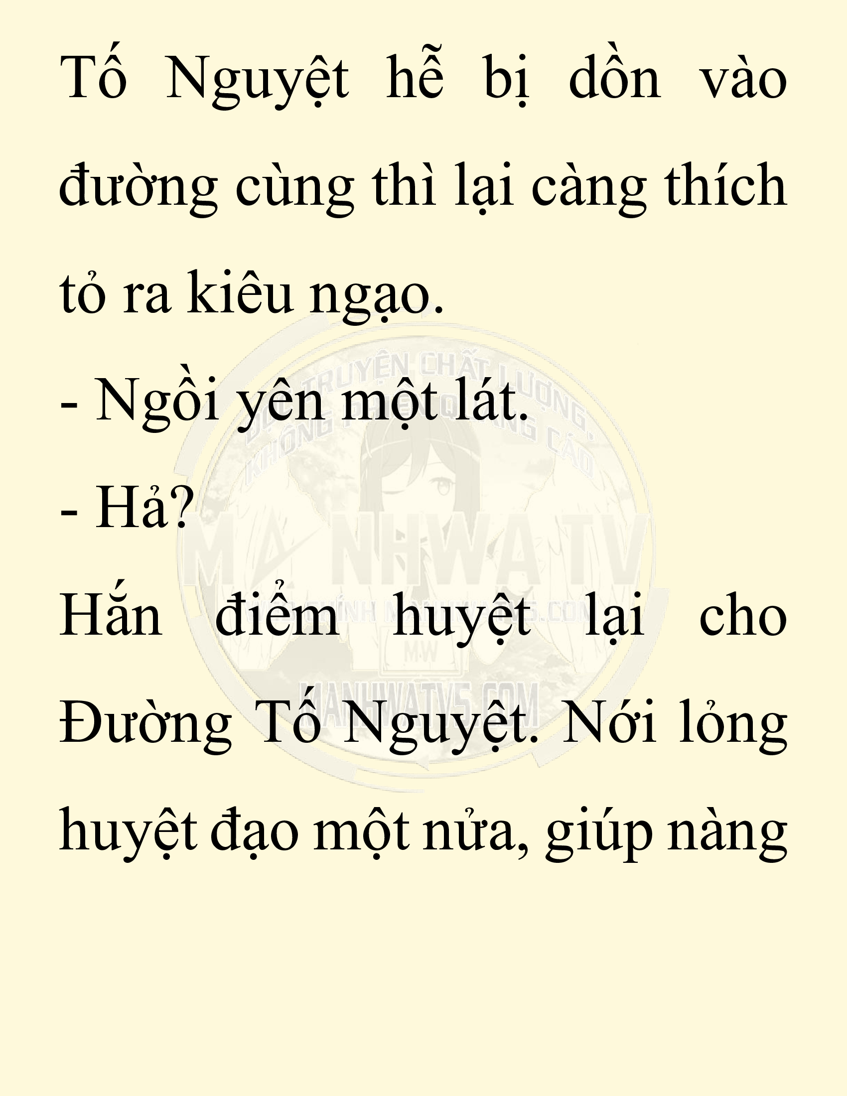 Đọc truyện SNVT[NOVEL] Ta Bắt Cóc Tiểu Nữ Đường Gia Tứ Xuyên - Chap 6: Bắt Cóc