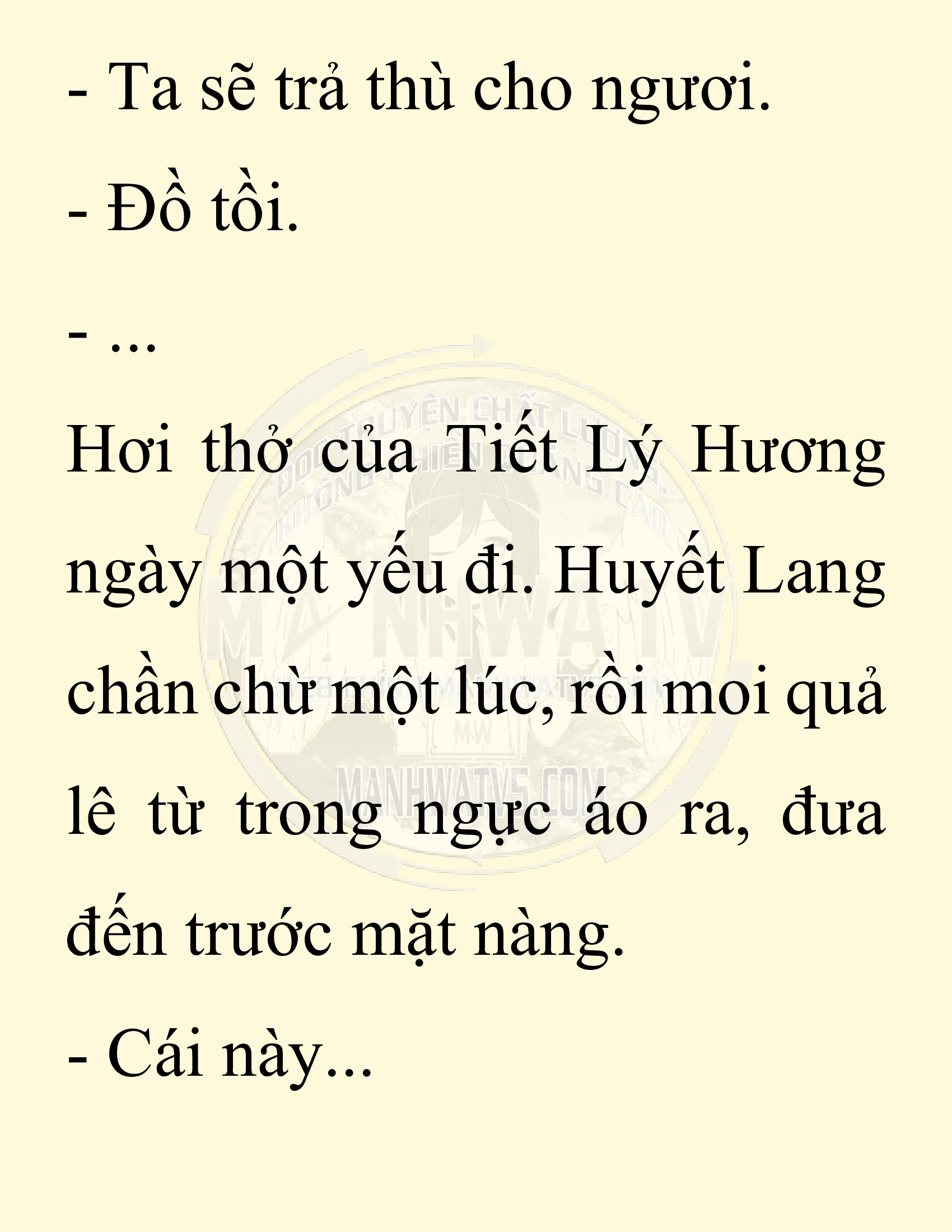 Đọc truyện SNVT[NOVEL] Ta Bắt Cóc Tiểu Nữ Đường Gia Tứ Xuyên - Chap 68: Tàn Hương